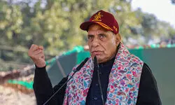 Defence minister Rajnath Singh visits Jammu and Kashmirs Rajouri, reviews security situation