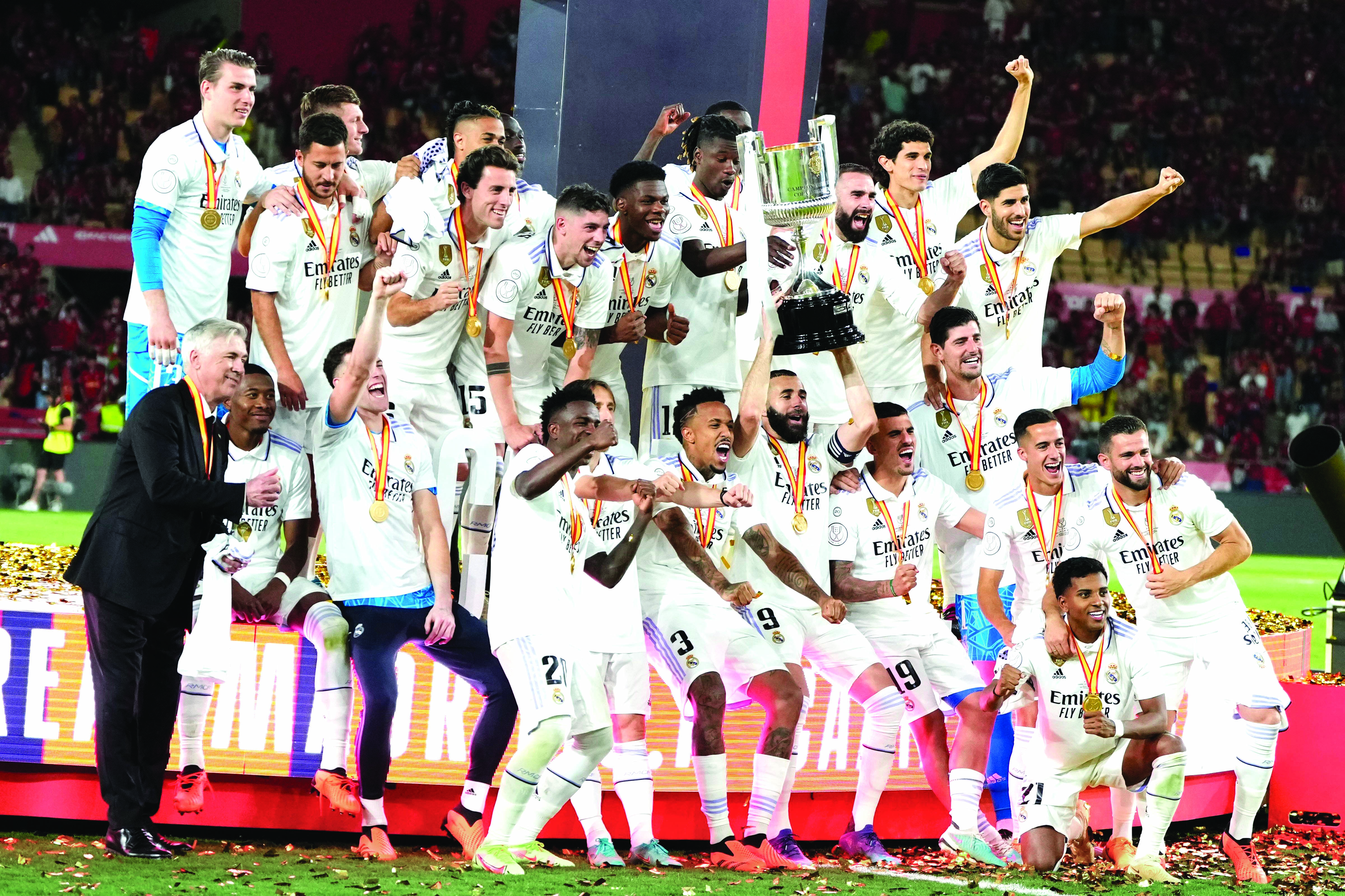 Real Madrid overcomes Osasuna to win Copa del Rey