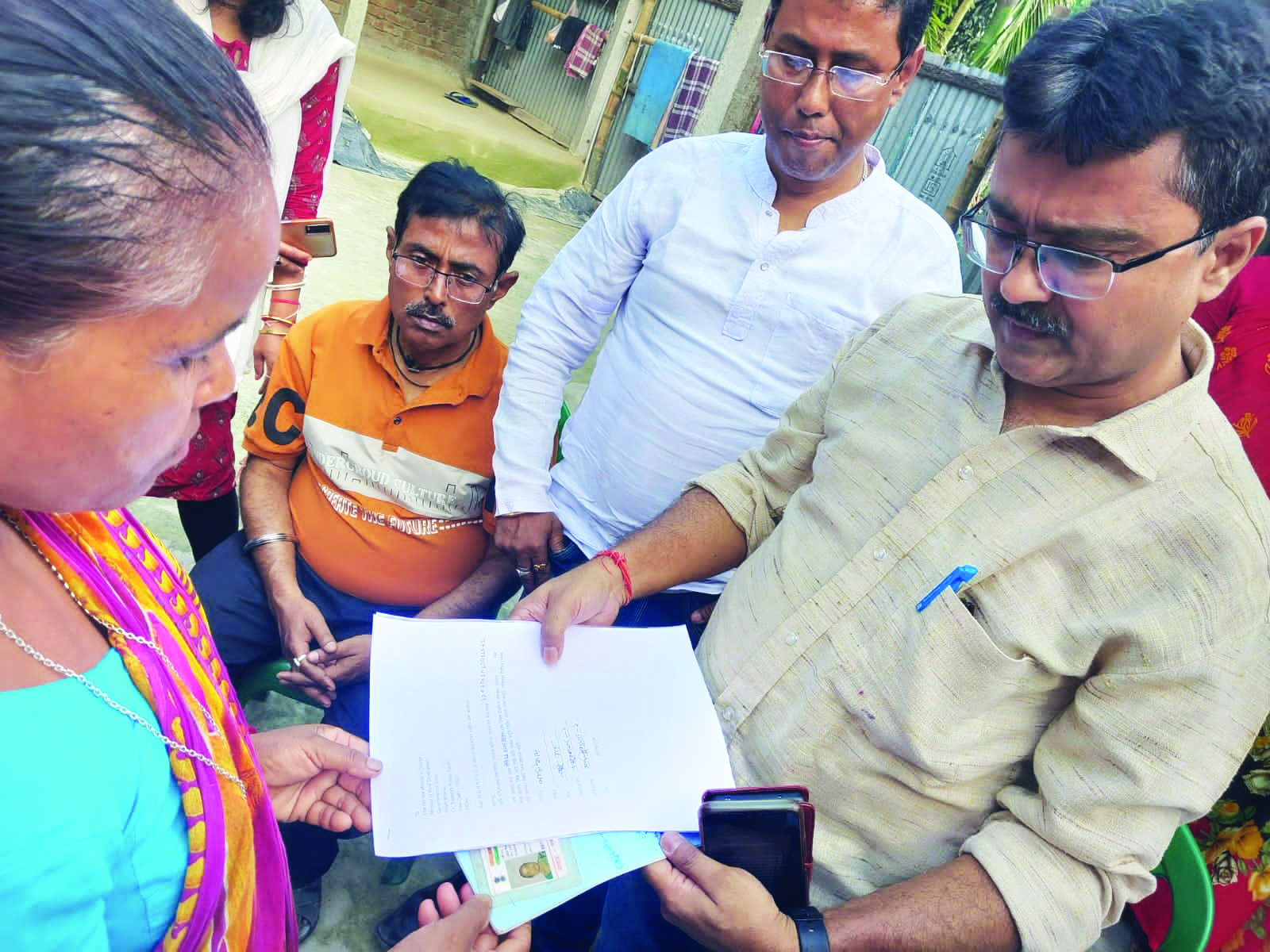 100 days work dues: About 5K to 6K letters collected daily