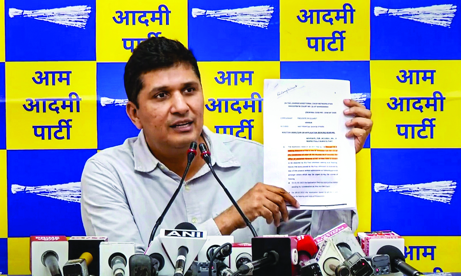 ‘No immunity’: AAP cites Guj court setback to attack L-G Saxena ‘No immunity’: AAP cites Guj court setback to attack L-G Saxena