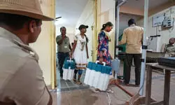 Nirmala Sitharaman, B S Yediyurappa and Narayana Murthy were among the early voters in Karnataka Assembly elections