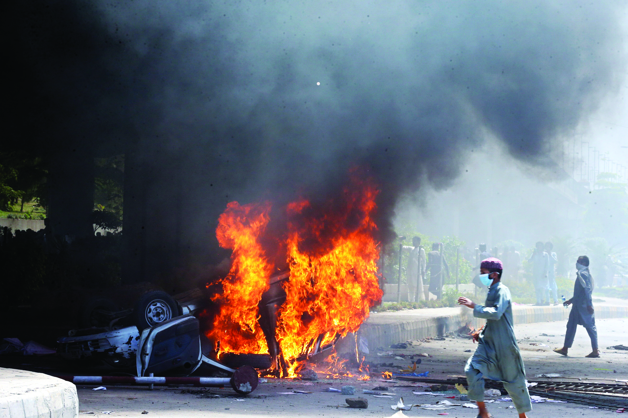 Imran Khan sent to 8-day remand amid deadly unrest across Pakistan Imran Khan sent to 8-day remand amid deadly unrest across Pakistan