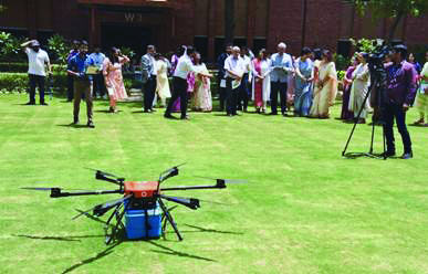 In a first, ICMR successfully delivers blood bags by drones In a first, ICMR successfully delivers blood bags by drones
