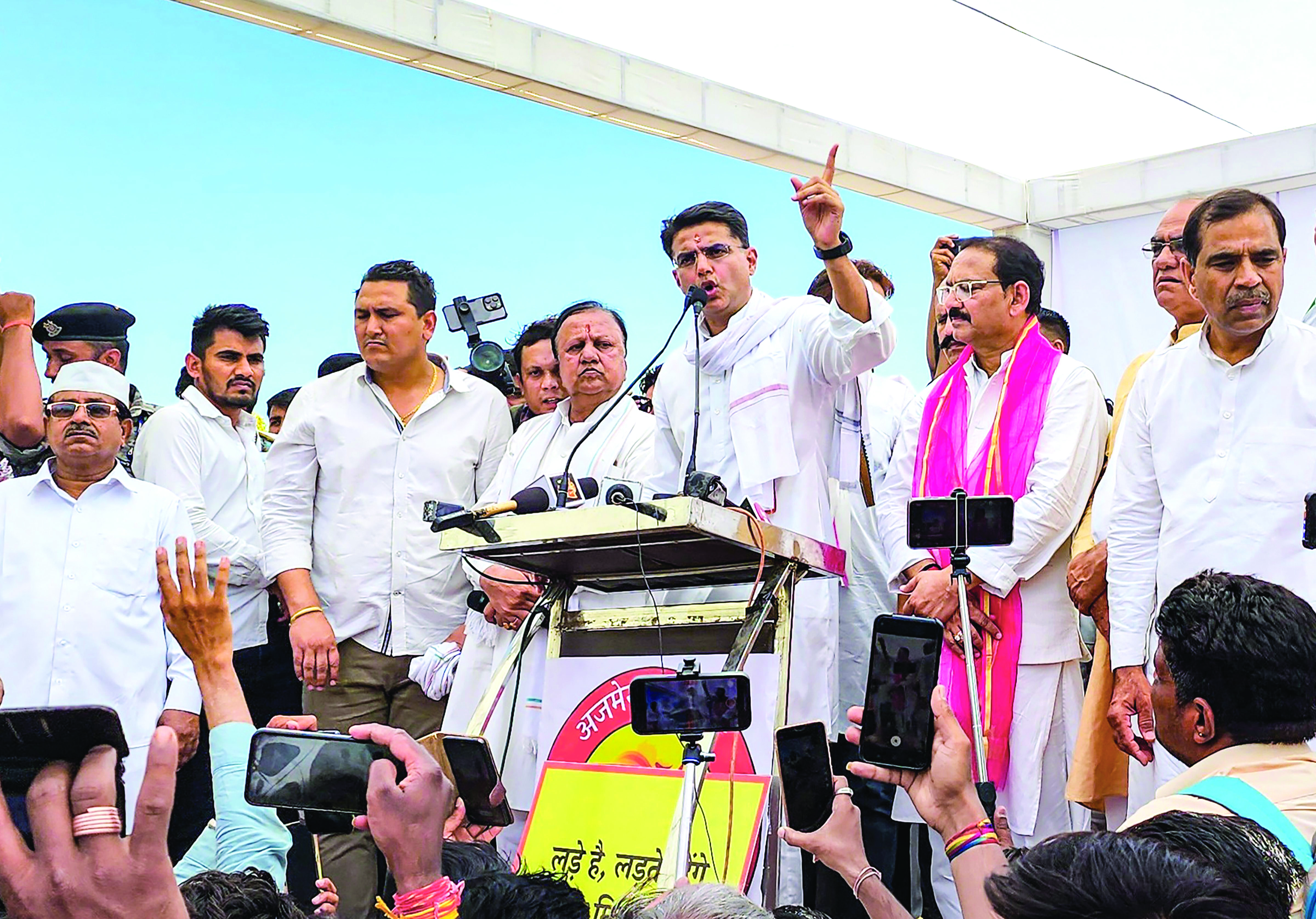 Sachin Pilot begins 5-day yatra over ‘corruption’