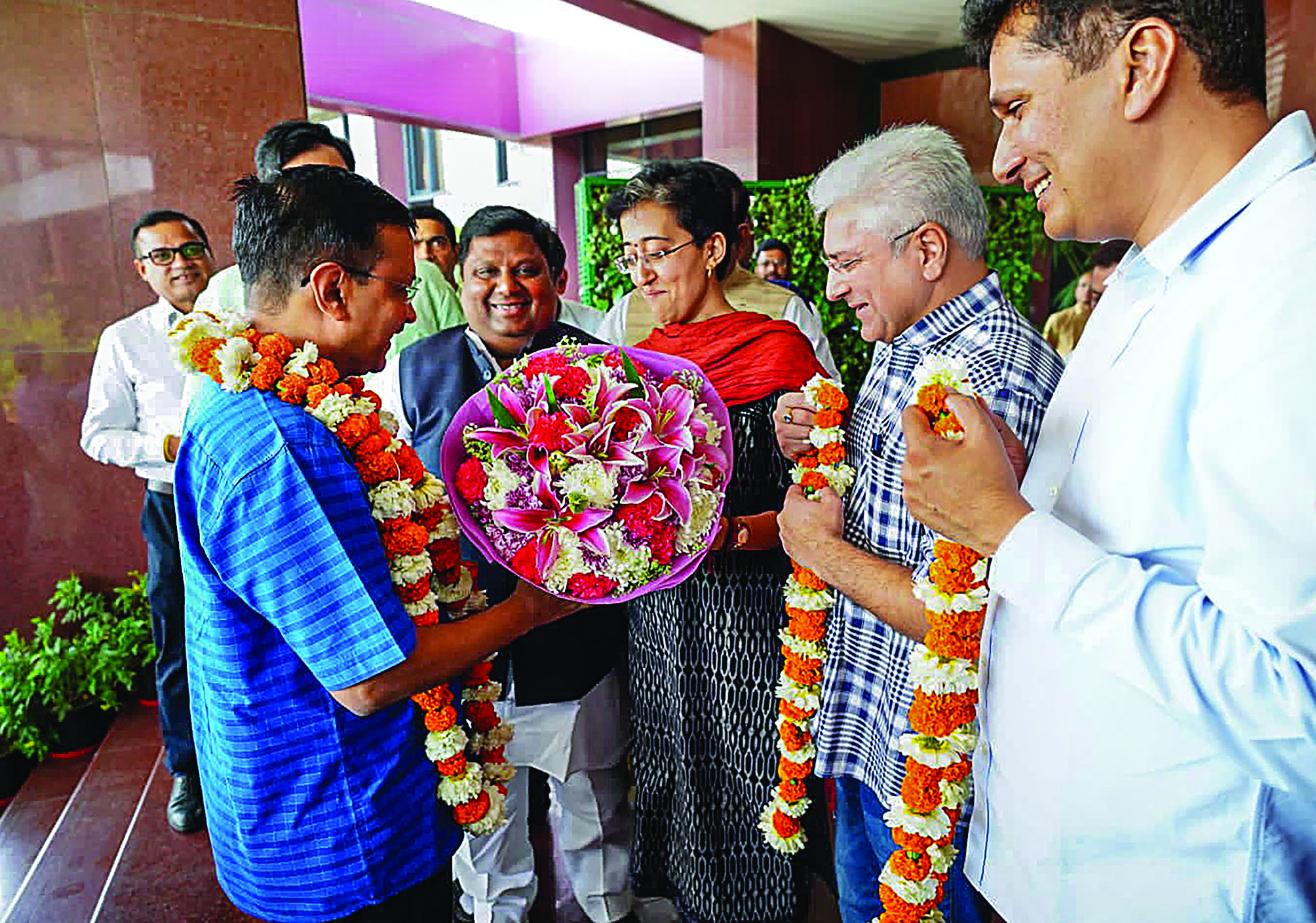 Big victory for Delhi govt, says AAP Big victory for Delhi govt, says AAP