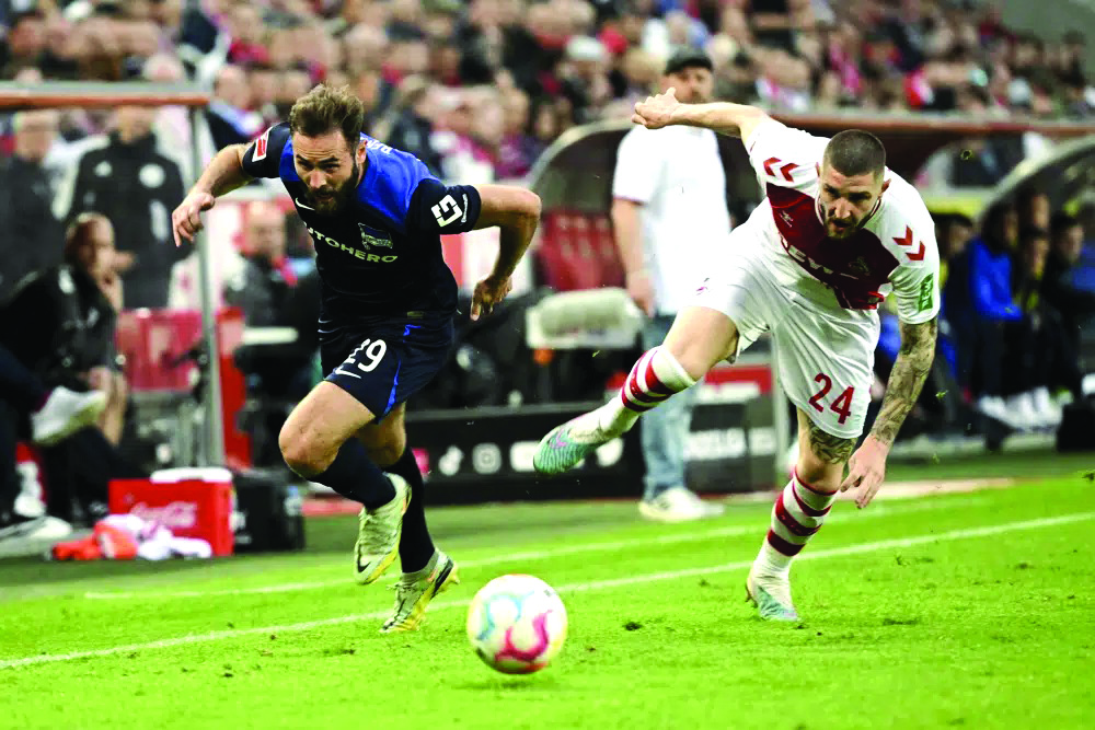 Bundesliga: Hertha Berlin lose 5-2 at Cologne