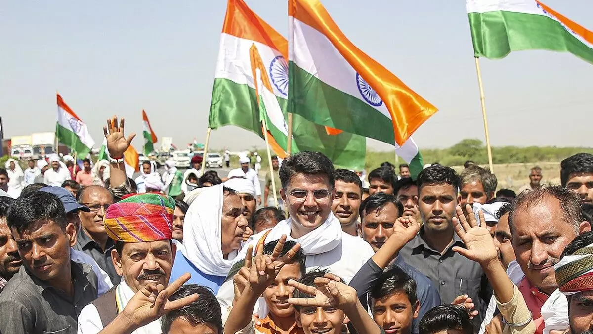 Sachin Pilot resumes Jan Sangharsh Yatra against corruption from Rajasthans Dudu