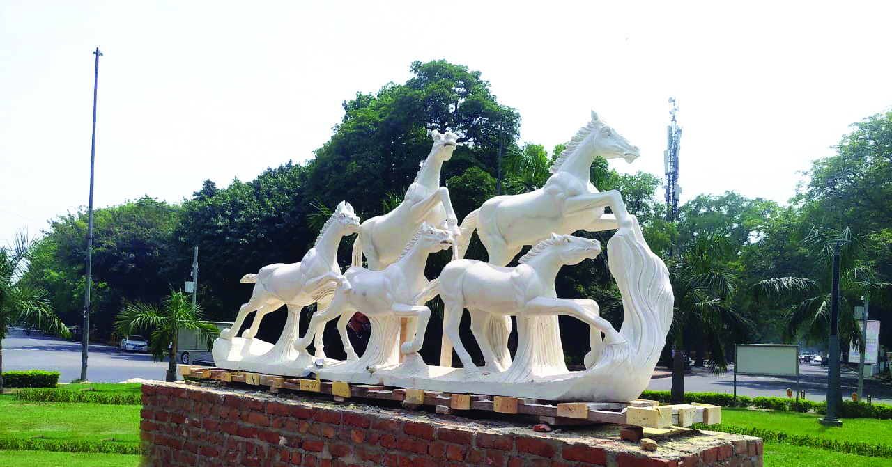 Sculptures along IGIA-Dhaula Kuan road become ‘new icons’, say officials