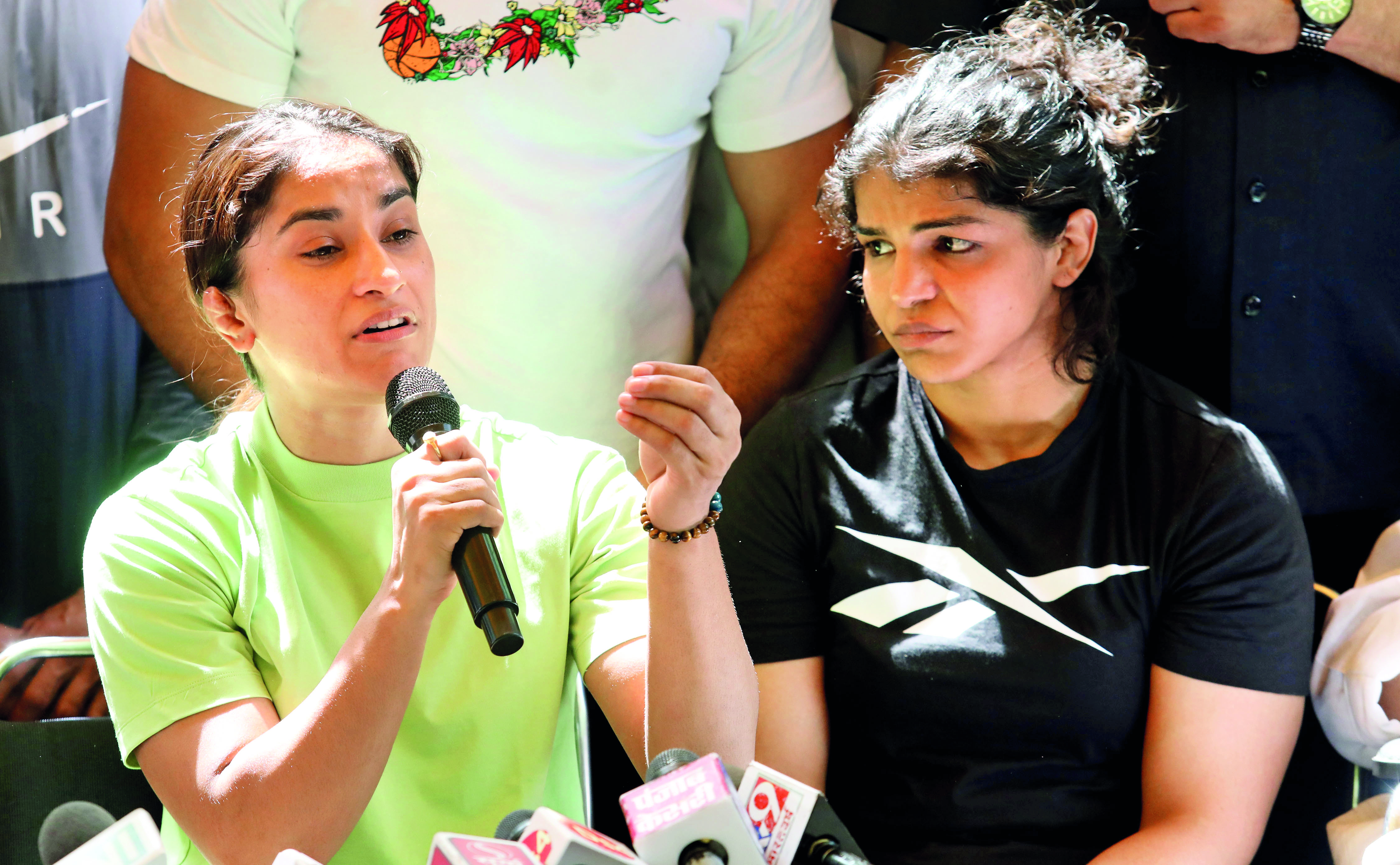 Wrestlers to make their protest global