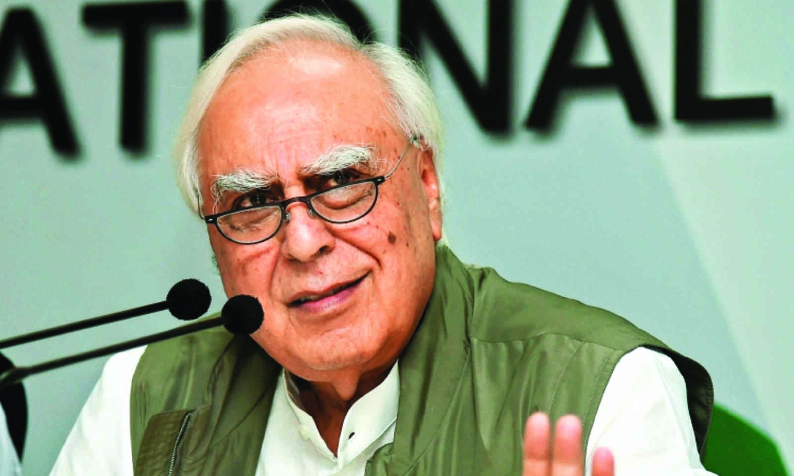 RSS-minded Vice Chancellors in universities, ad-hoc teachers shining examples of nepotism claimed Rajya Sabha MP Kapil Sibal