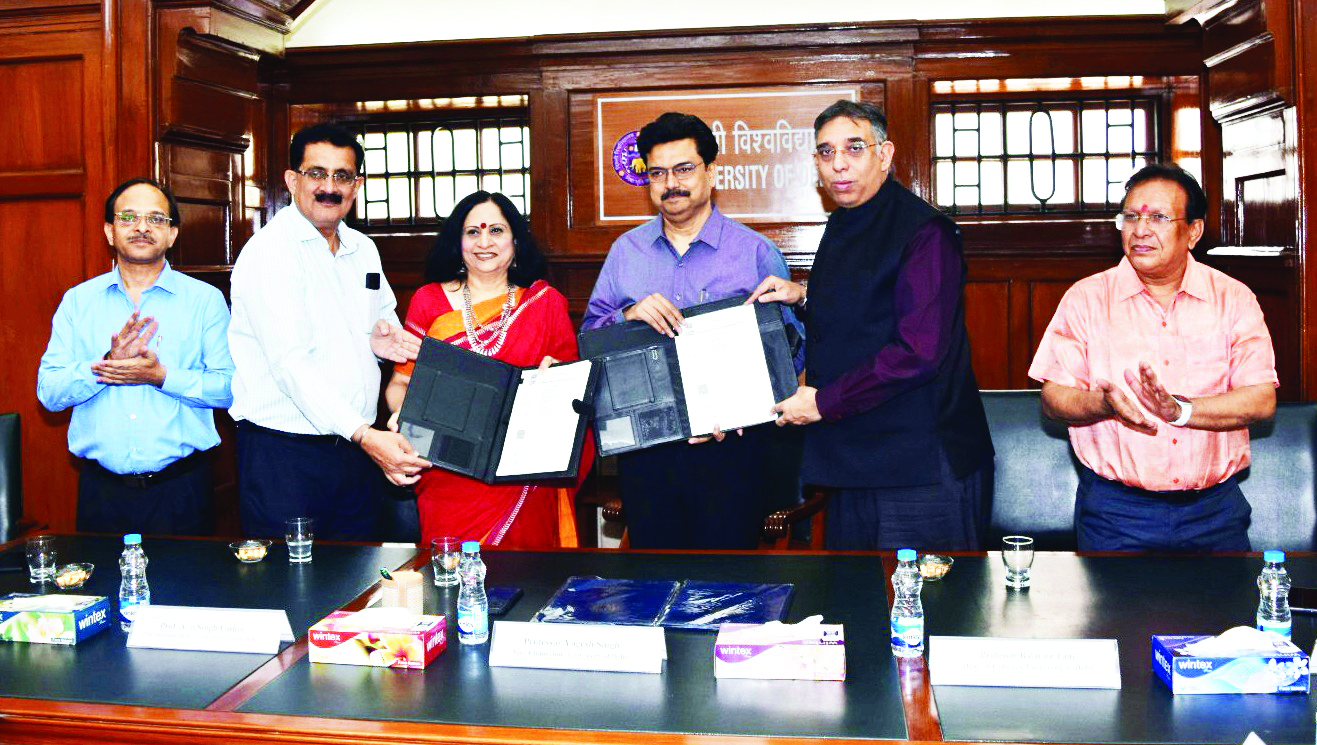 DU, AUD ink MoU to work in AI & its impact on social sciences
