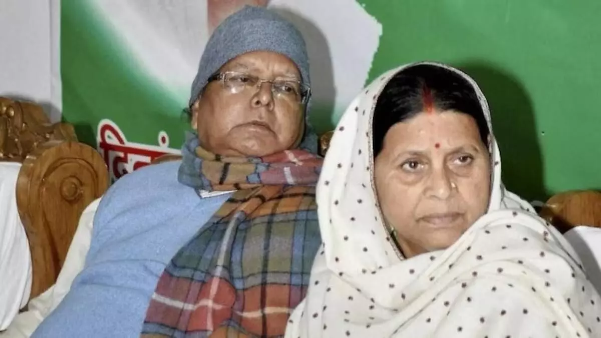 Land-for-jobs scam: Rabri Devi appears before ED for questioning