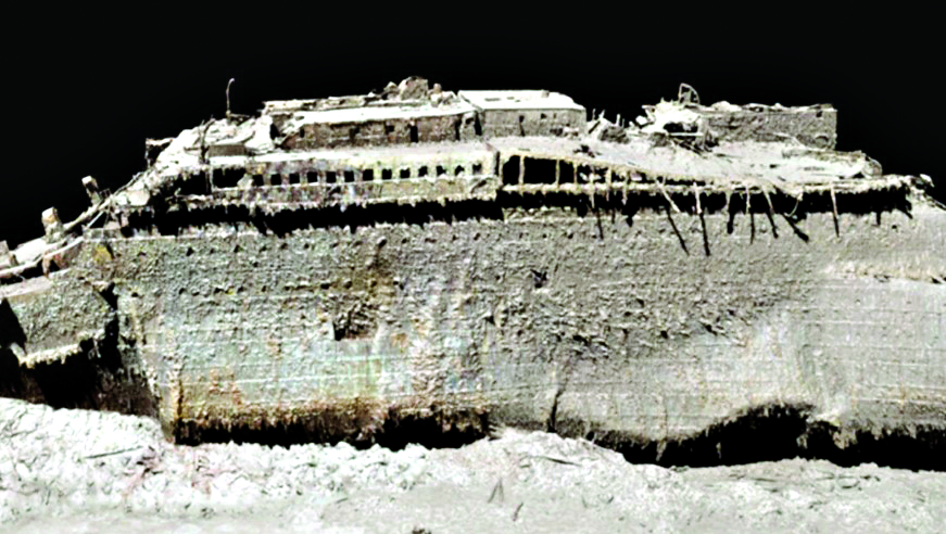 First full-sized 3D scan reveals Titanic’s untold secrets First full-sized 3D scan reveals Titanic’s untold secrets
