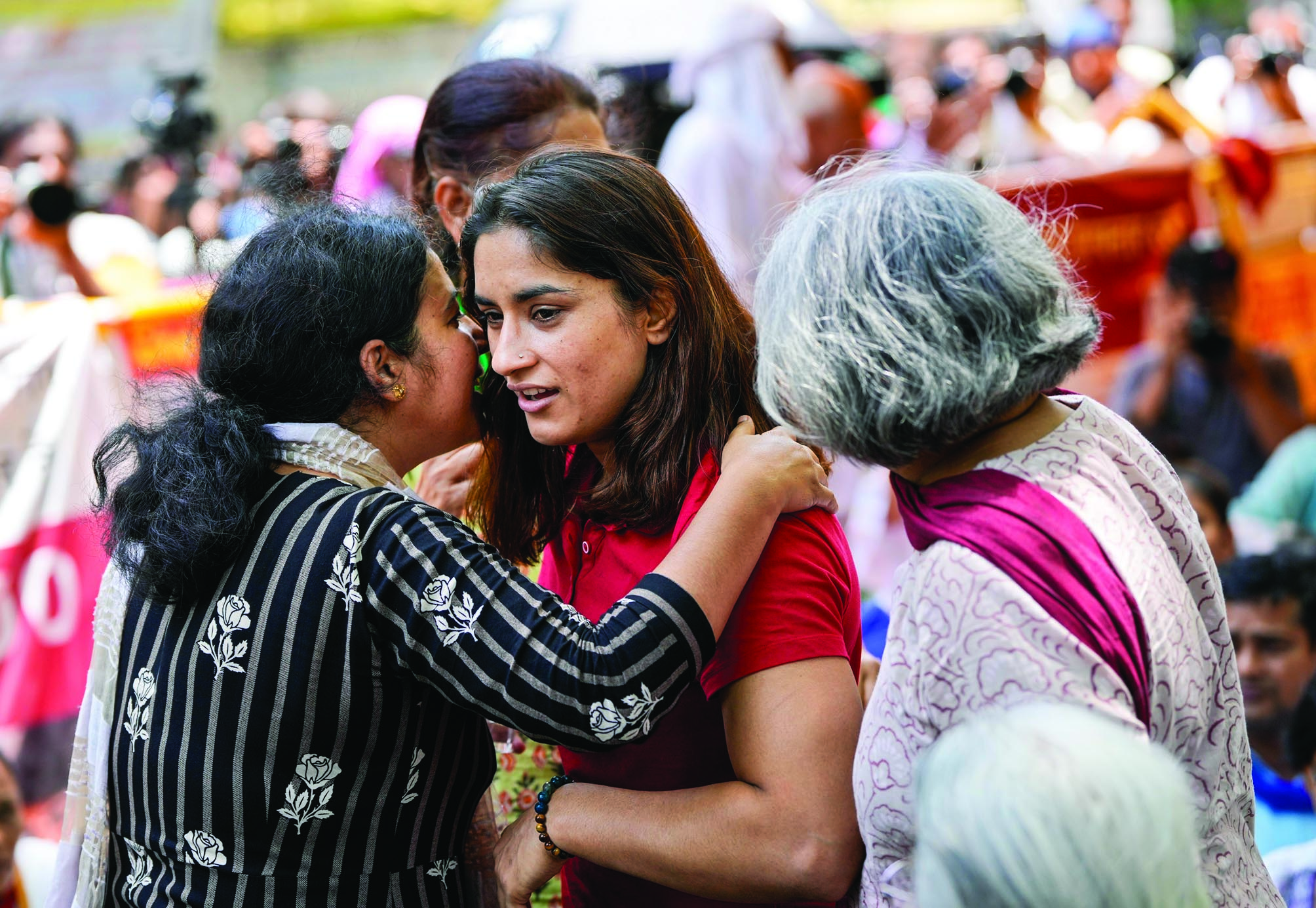 Security beefed up in view of farmers’ meet in support of protesting wrestlers Security beefed up in view of farmers’ meet in support of protesting wrestlers
