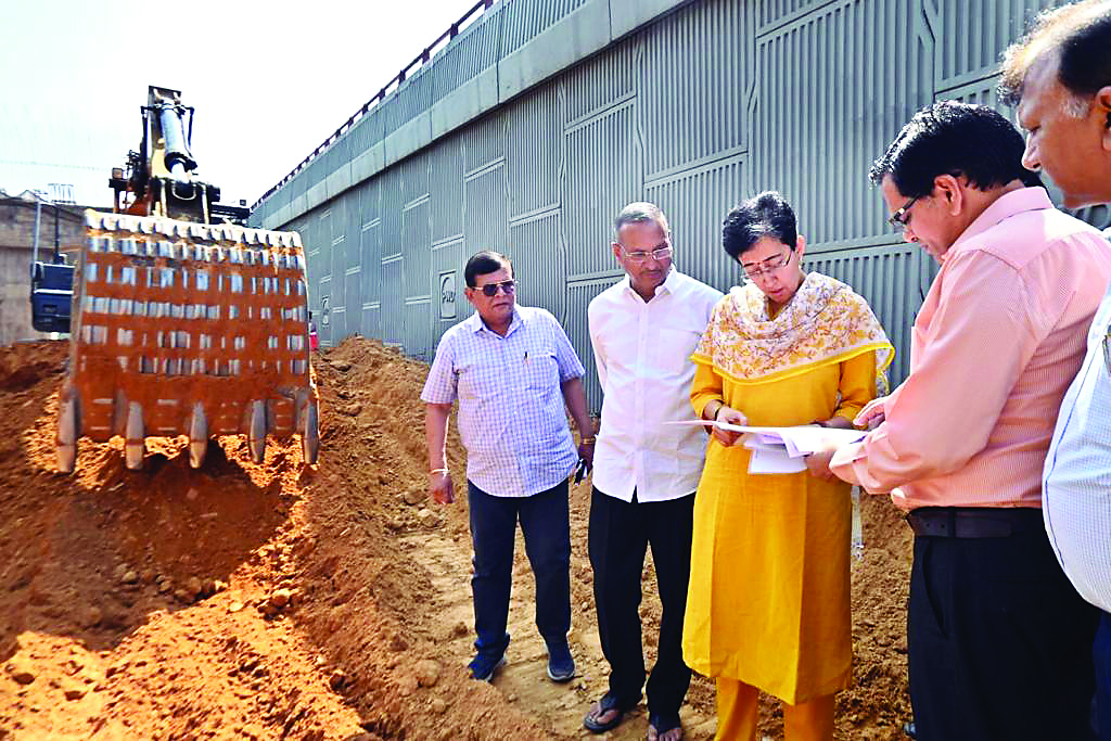 Complete Punjabi Bagh-Raja Garden flyovers by Oct instead of Dec: Atishi Complete Punjabi Bagh-Raja Garden flyovers by Oct instead of Dec: Atishi