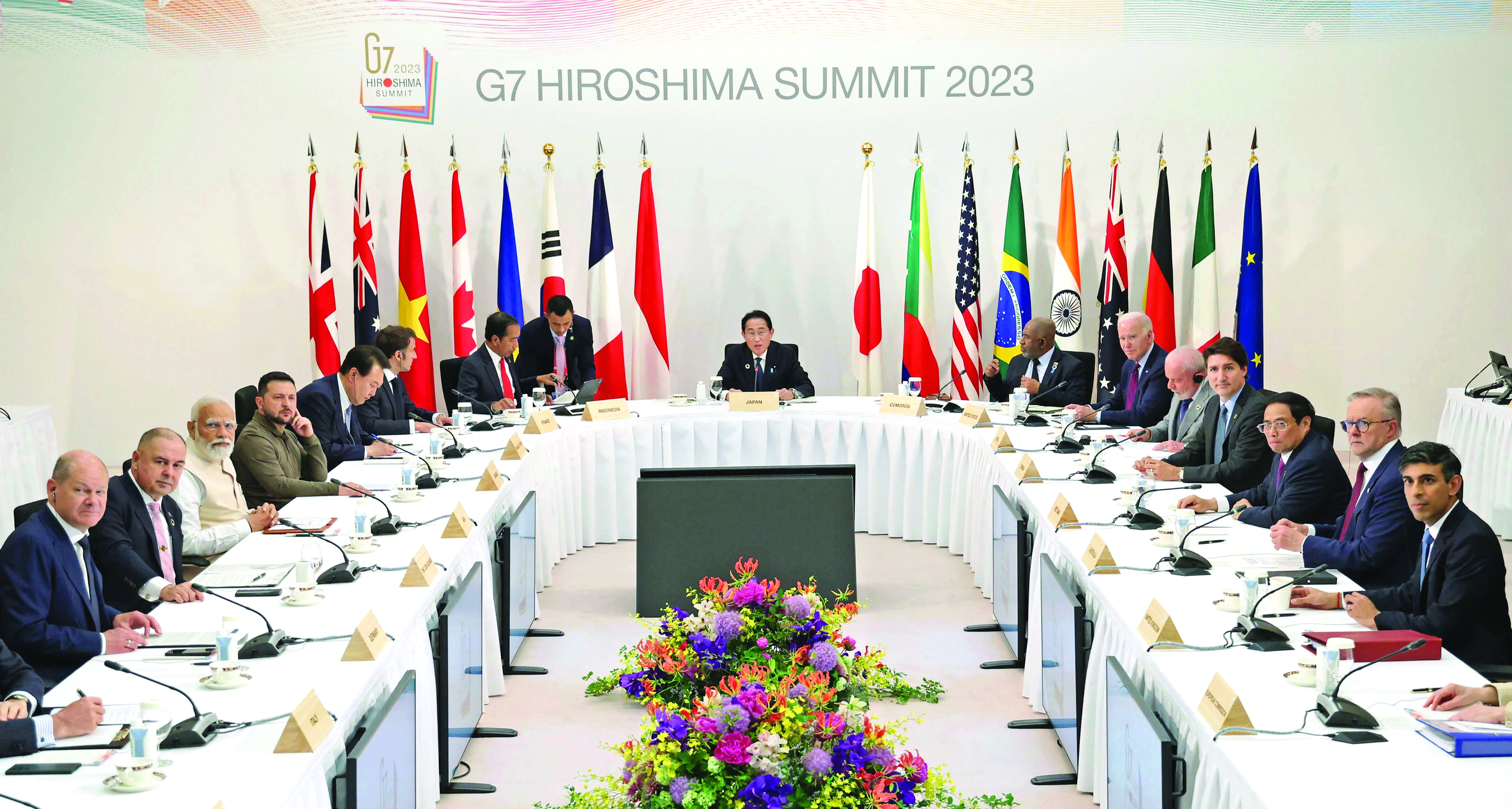 Ukrainian Prez’s G7 visit overshadows nuke disarmament message at Summit