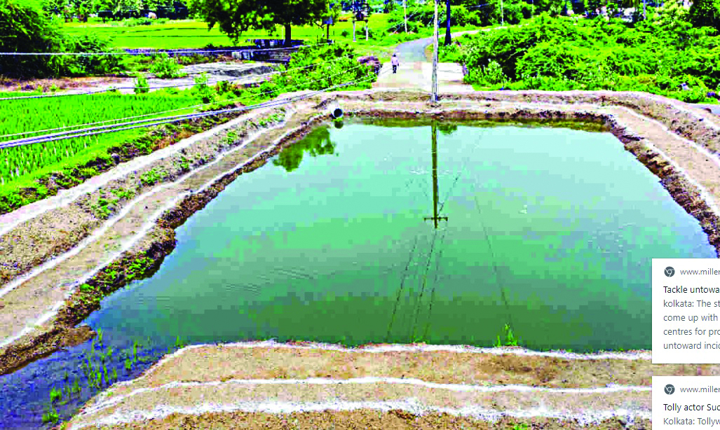 State initiates cage culture of fishes at Kangsabati Reservoir