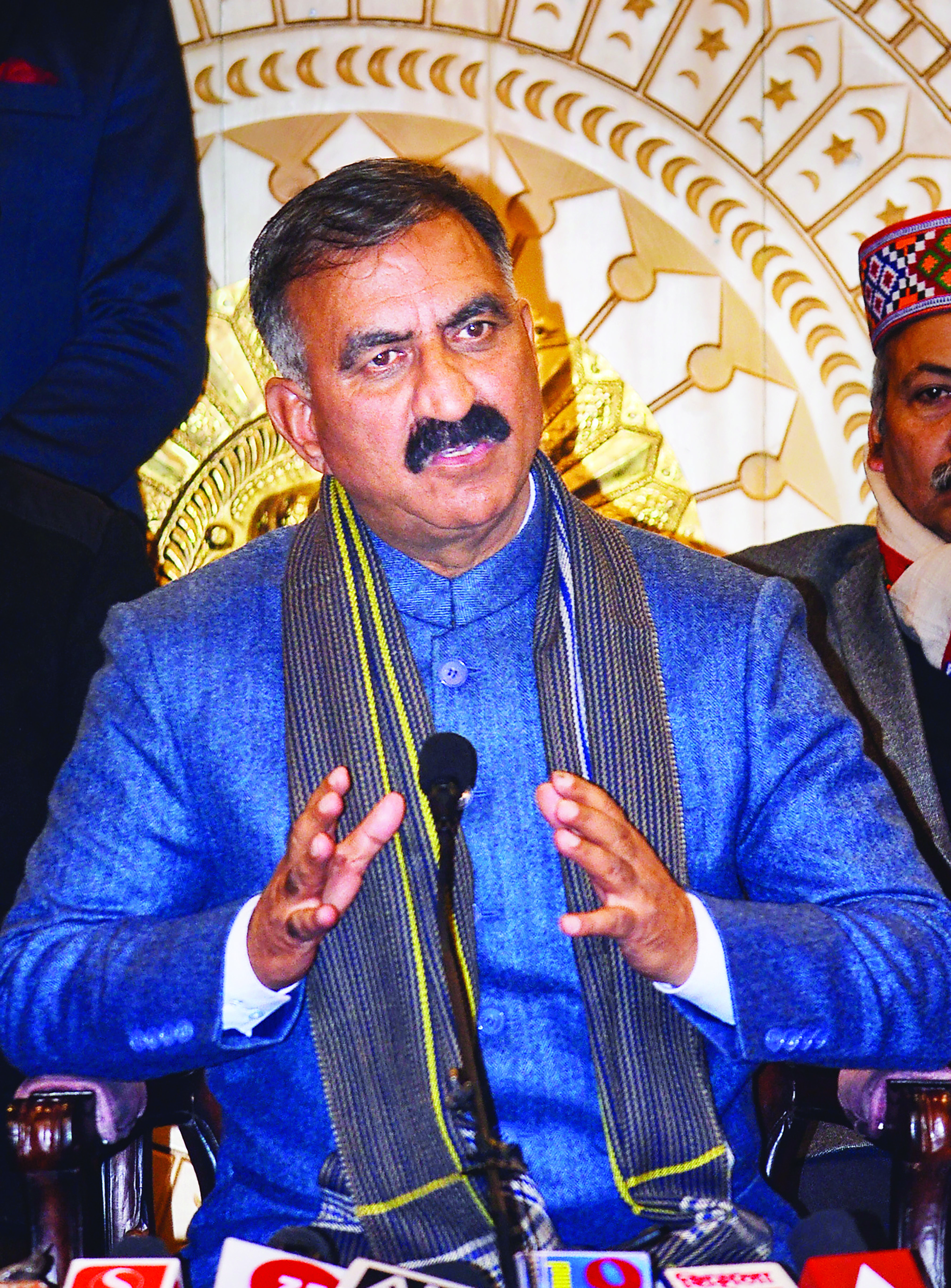 Sukhu embarks on a week-long Kangra sojourn