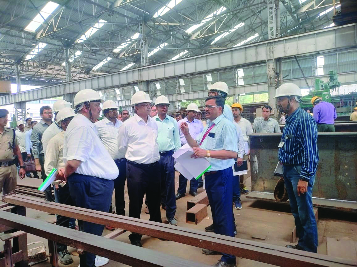 ECR GM inspects plant depot at DDU
