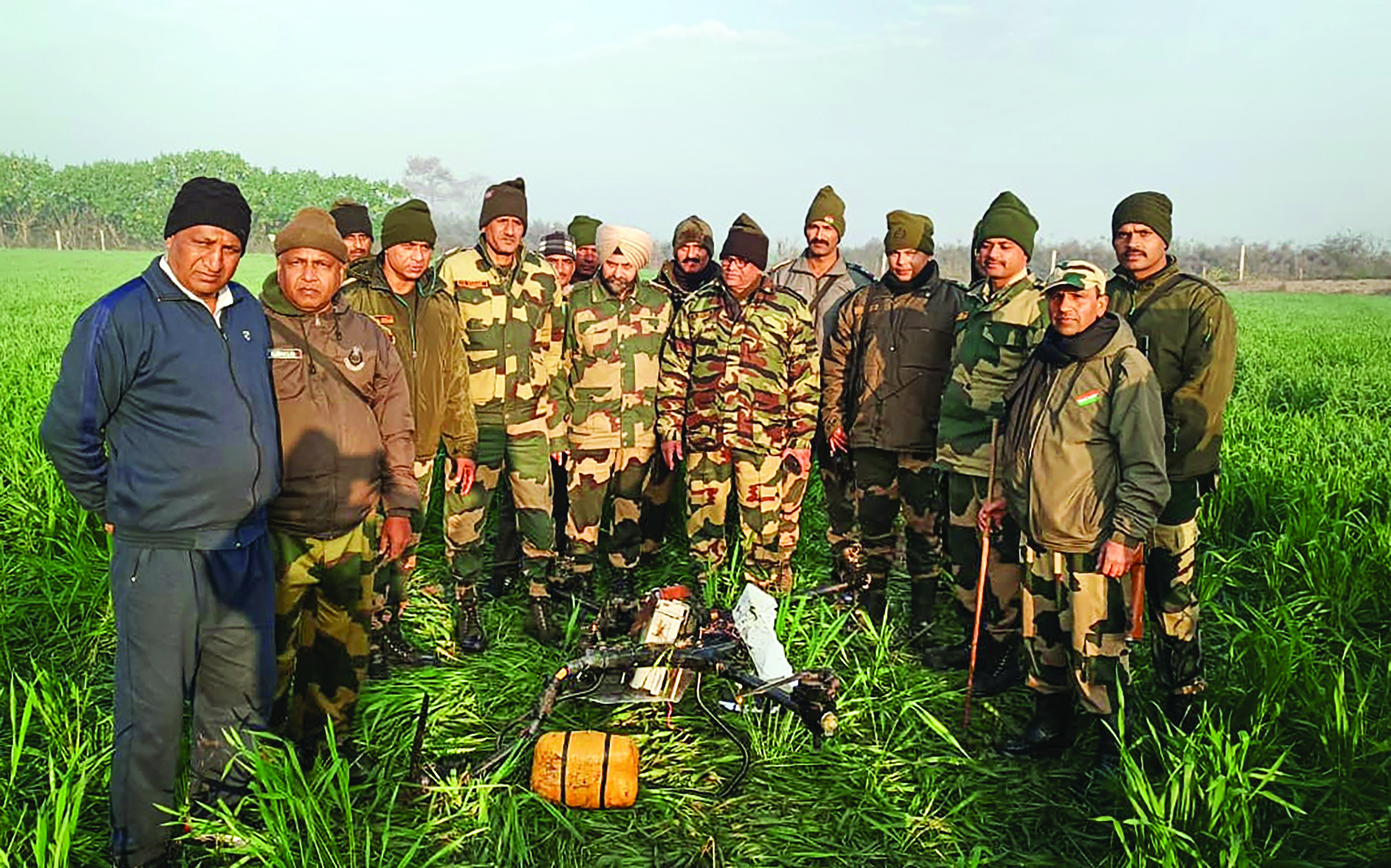 BSF intercepts fifth Pak drone in four days along IB in Punjab