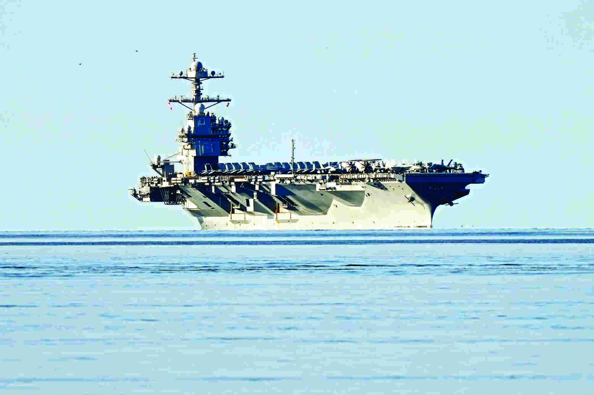 World’s biggest warship visits Oslo, angering Russia