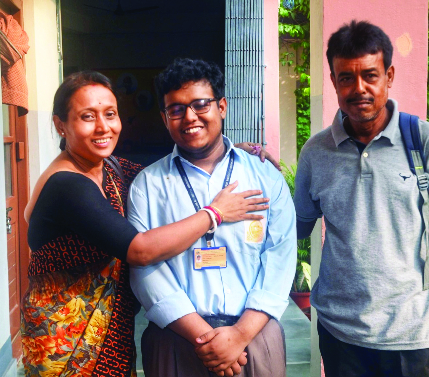 Seven students from districts secure first three positions