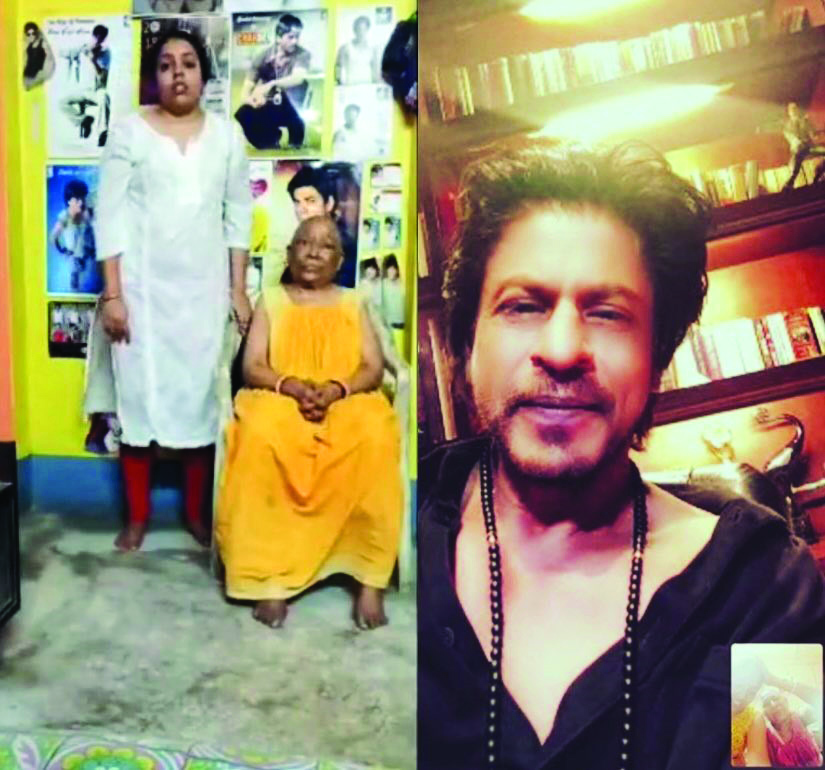 SRK fulfils last wish of 60-yr-old cancer patient from Kolkata