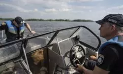 Damage to Russian-occupied dam submerges Ukrainian reservoir island community Damage to Russian-occupied dam submerges Ukrainian reservoir island community