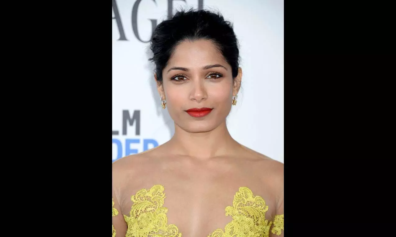 Freida Pinto shares her struggle with postpartum depression