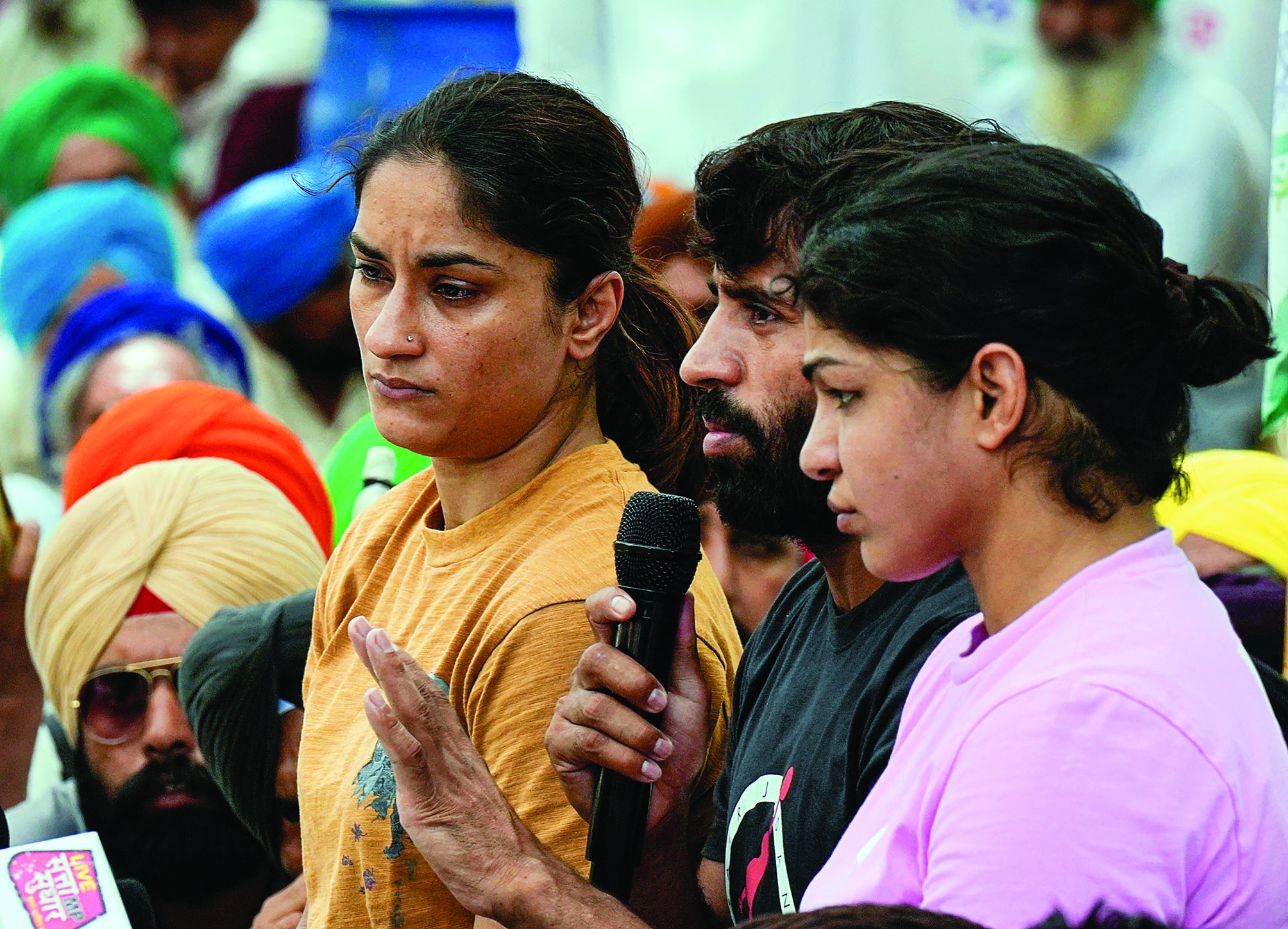Court seeks ATR from police on plea seeking FIR against protesting wrestlers, says lawyer Court seeks ATR from police on plea seeking FIR against protesting wrestlers, says lawyer