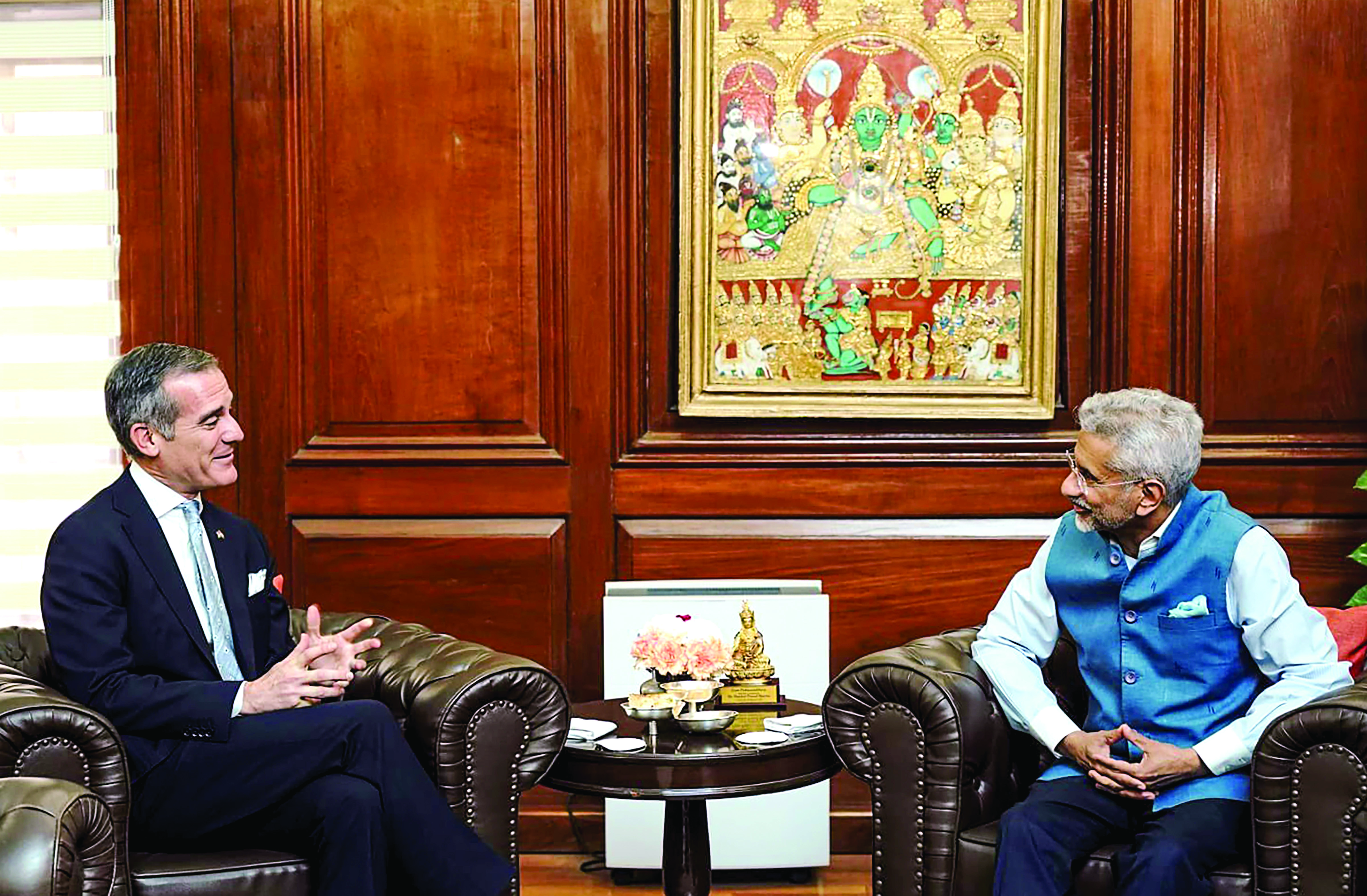 External Affairs min Jaishankar meets ambassadors of US, Russia External Affairs min Jaishankar meets ambassadors of US, Russia