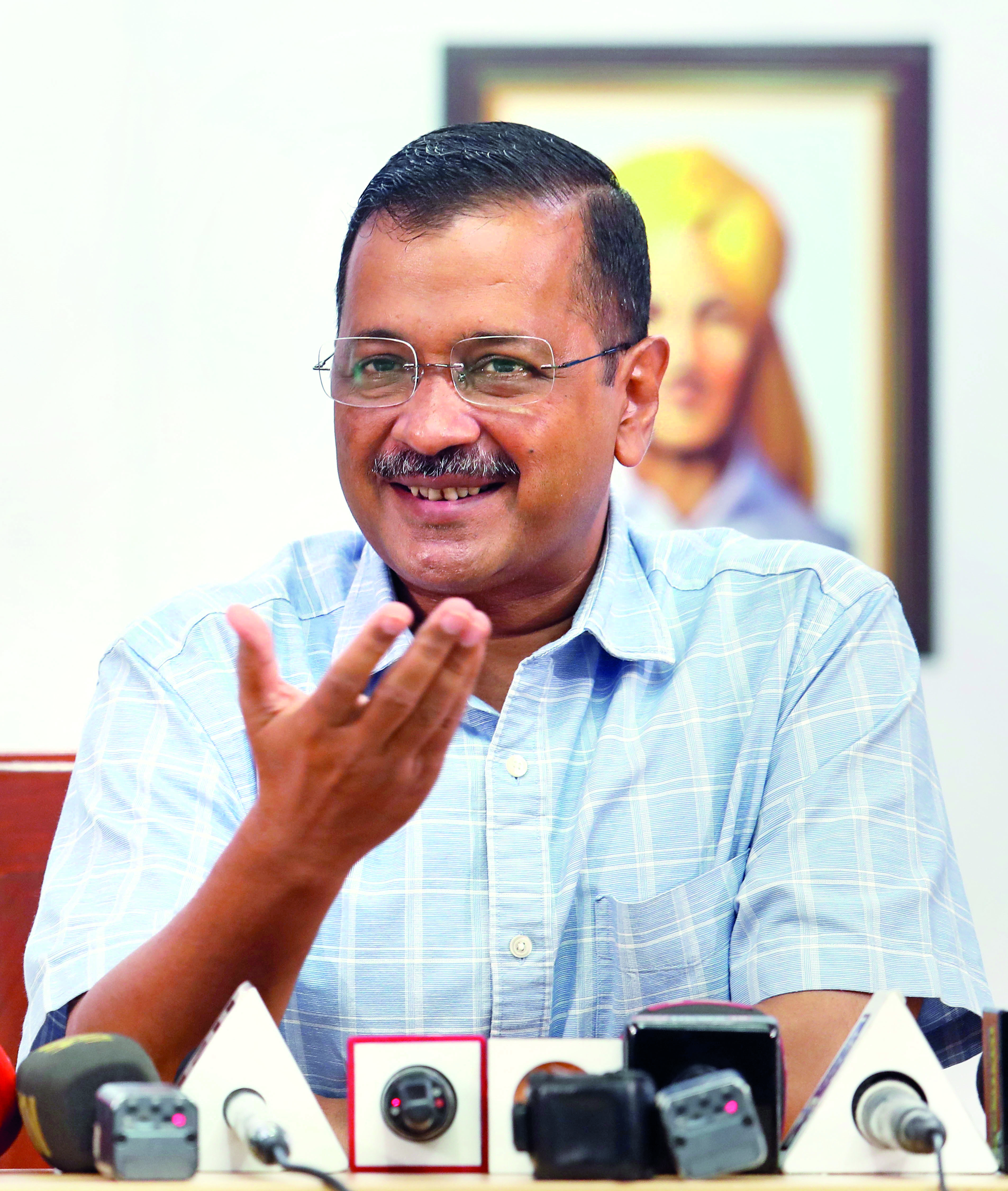 Kejriwal to meet Telangana CM today Kejriwal to meet Telangana CM today