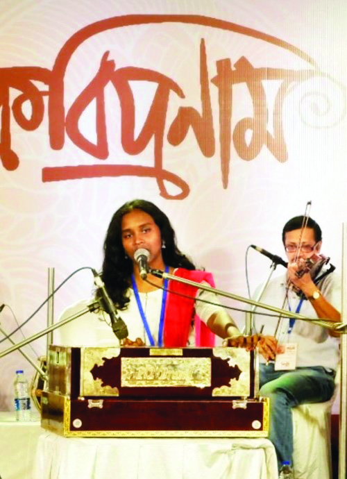 West Midnapore’s Jaba Hembram to perform on Nazrul Jayanti