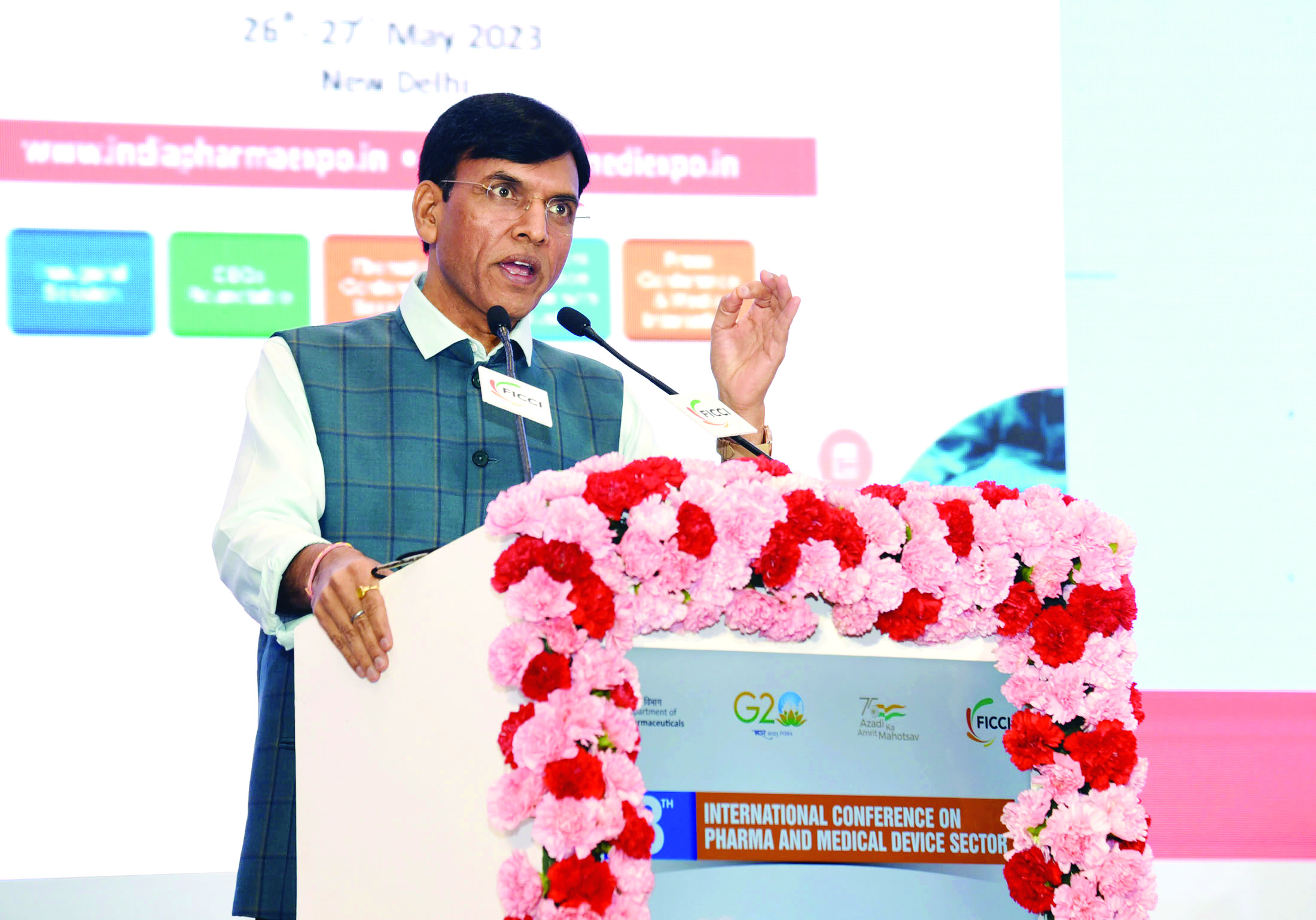 Mandaviya asks pharma companies to focus on quality and affordable manufacturing Mandaviya asks pharma companies to focus on quality and affordable manufacturing