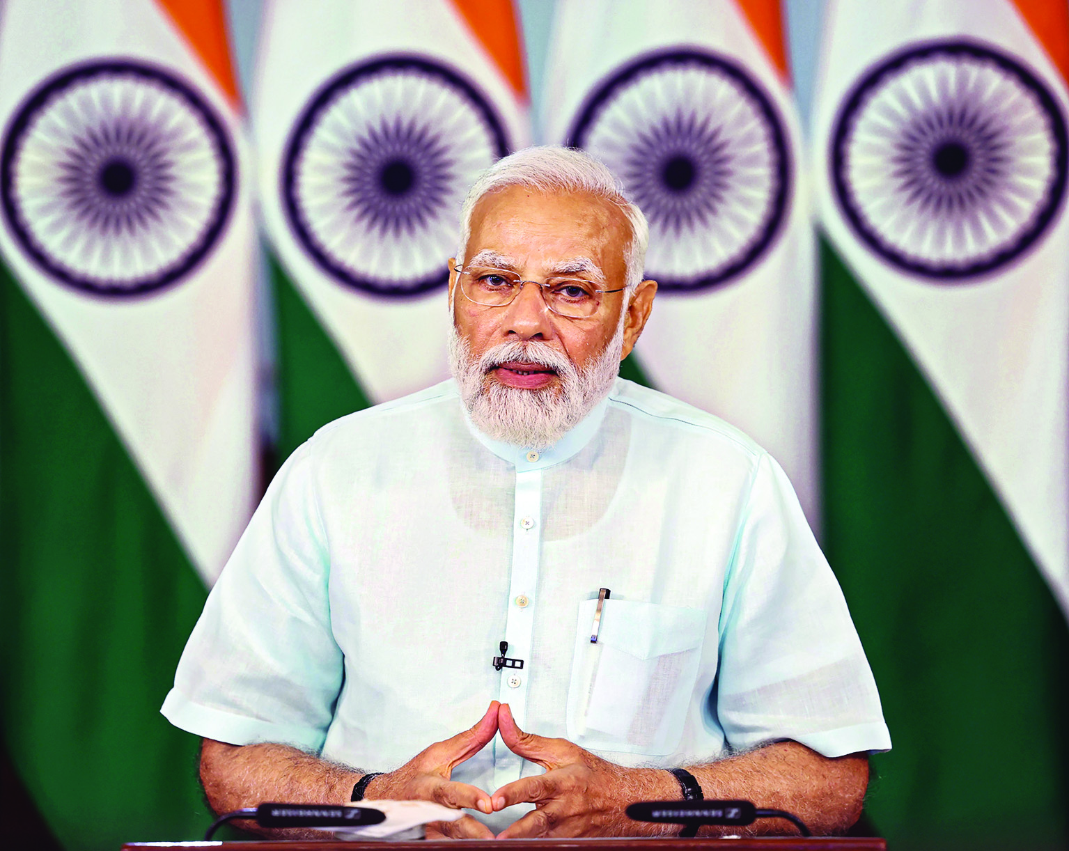 Accomplishments were possible as people elected stable govt: PM Accomplishments were possible as people elected stable govt: PM