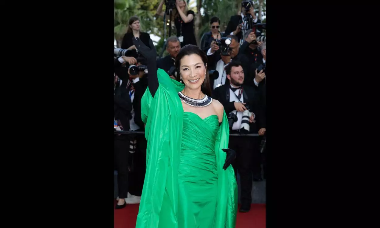 Michelle Yeoh never dreamt of becoming an actor