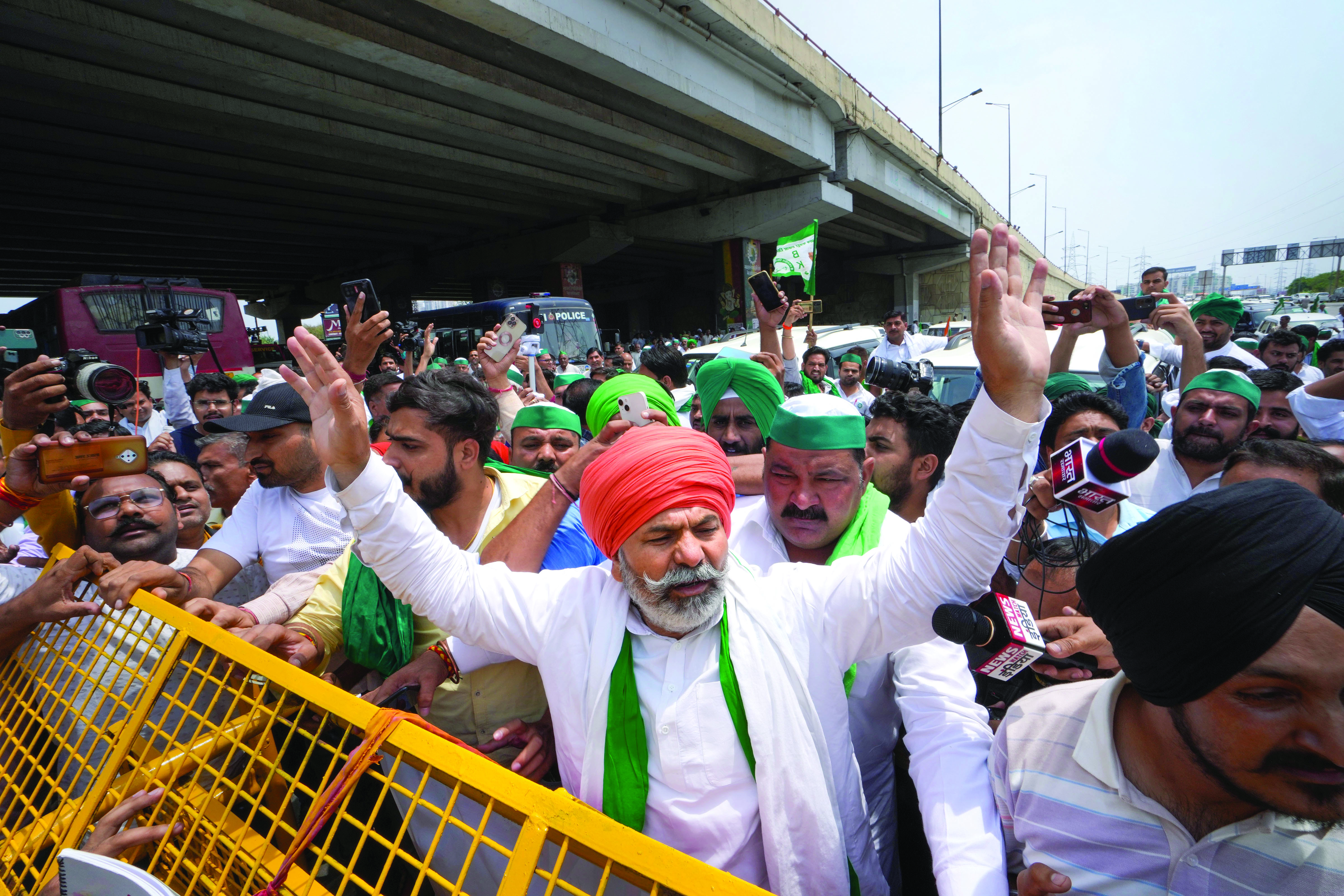 BKU, RLD call off protest at Delhi-Ghazipur border after wrestlers’ release from detention