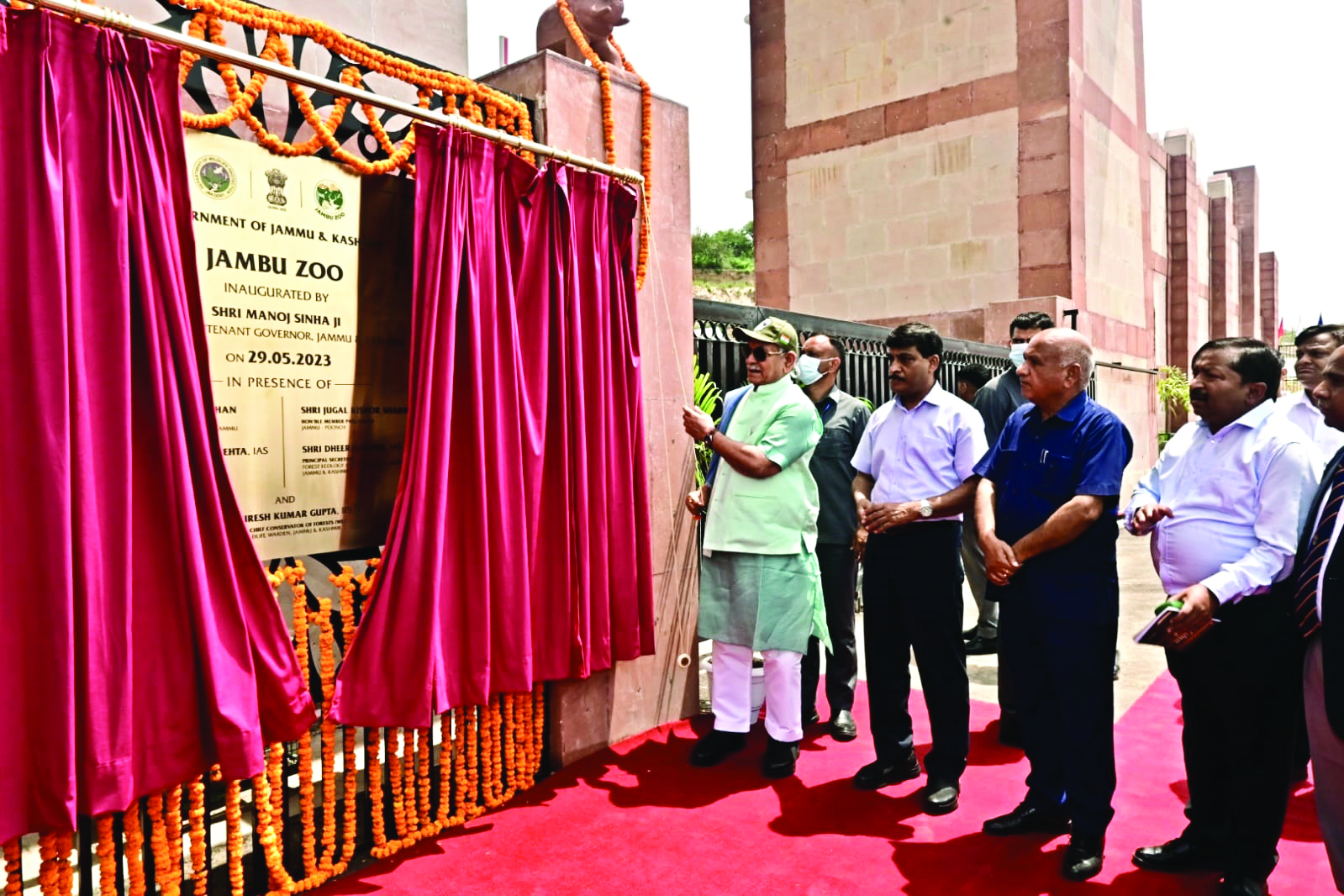J&K: L-G Manoj Sinha inaugurates Jambu Zoo at Nagrota