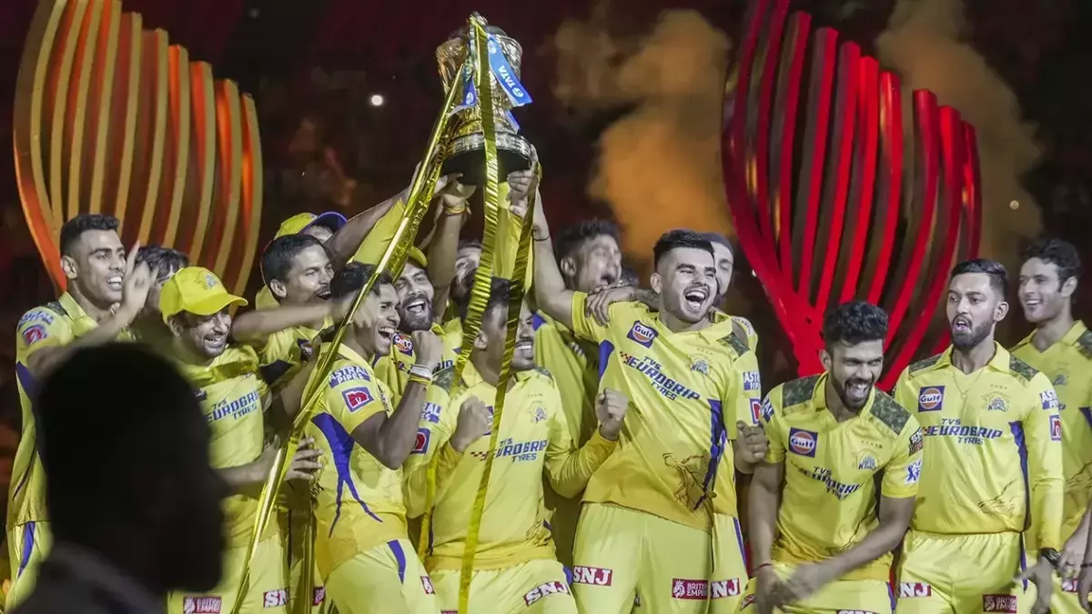 Chennai Super Kings beat Gujarat Titans by five wickets to win fifth IPL title