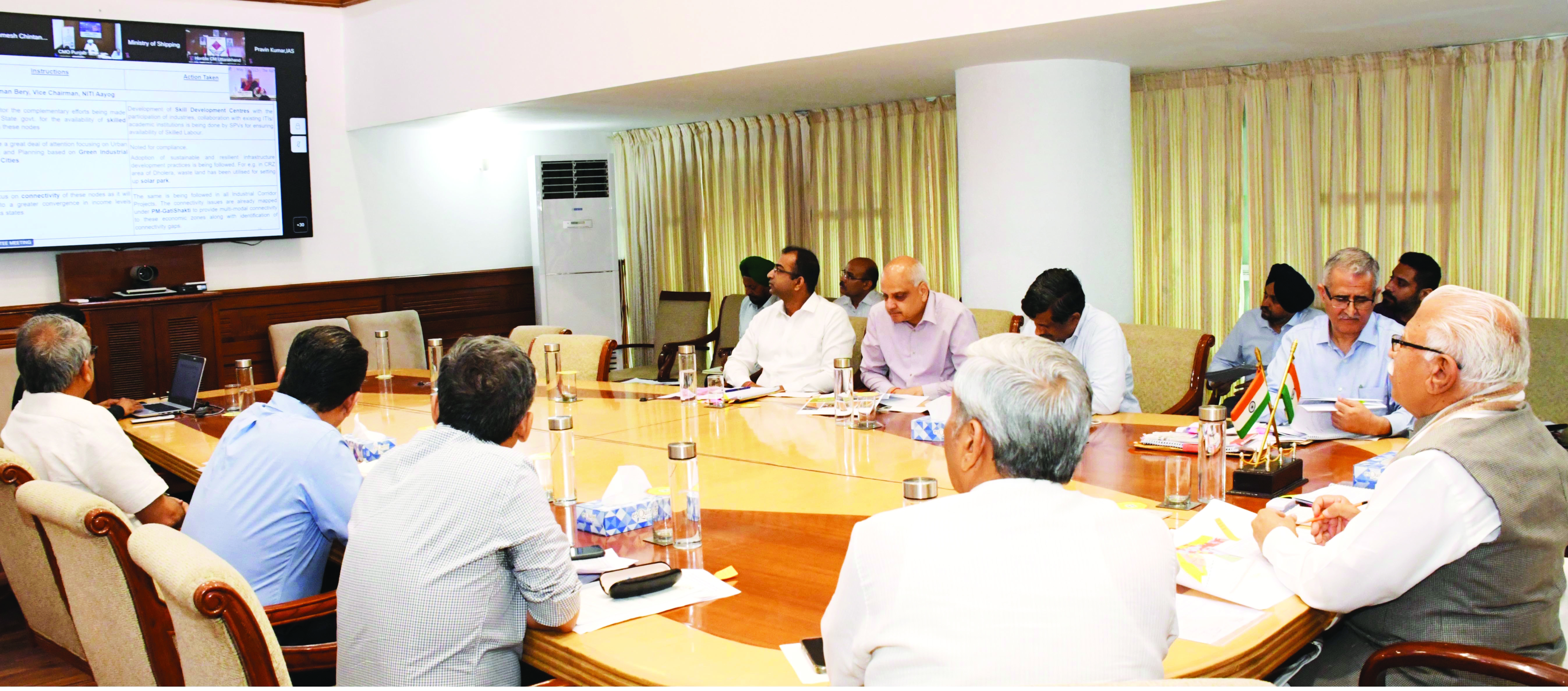 FM Sitharaman chairs meeting of National Industrial Corridor Development Programme FM Sitharaman chairs meeting of National Industrial Corridor Development Programme