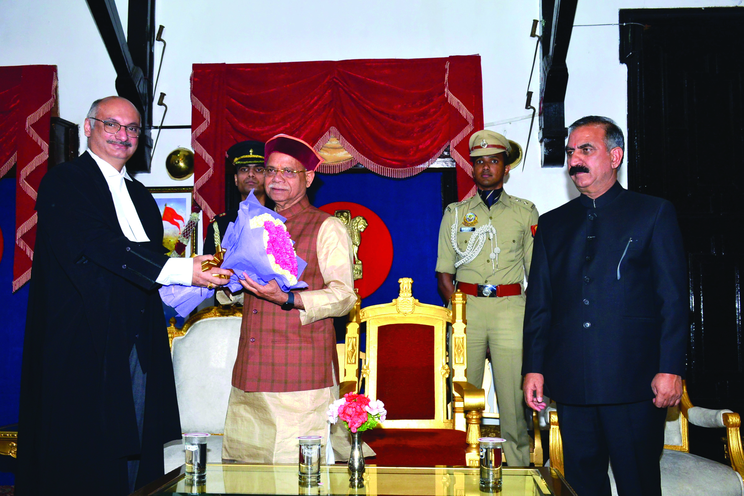 Justice M S Ramachandra Rao sworn in as Chief Justice of Himachal HC Justice M S Ramachandra Rao sworn in as Chief Justice of Himachal HC
