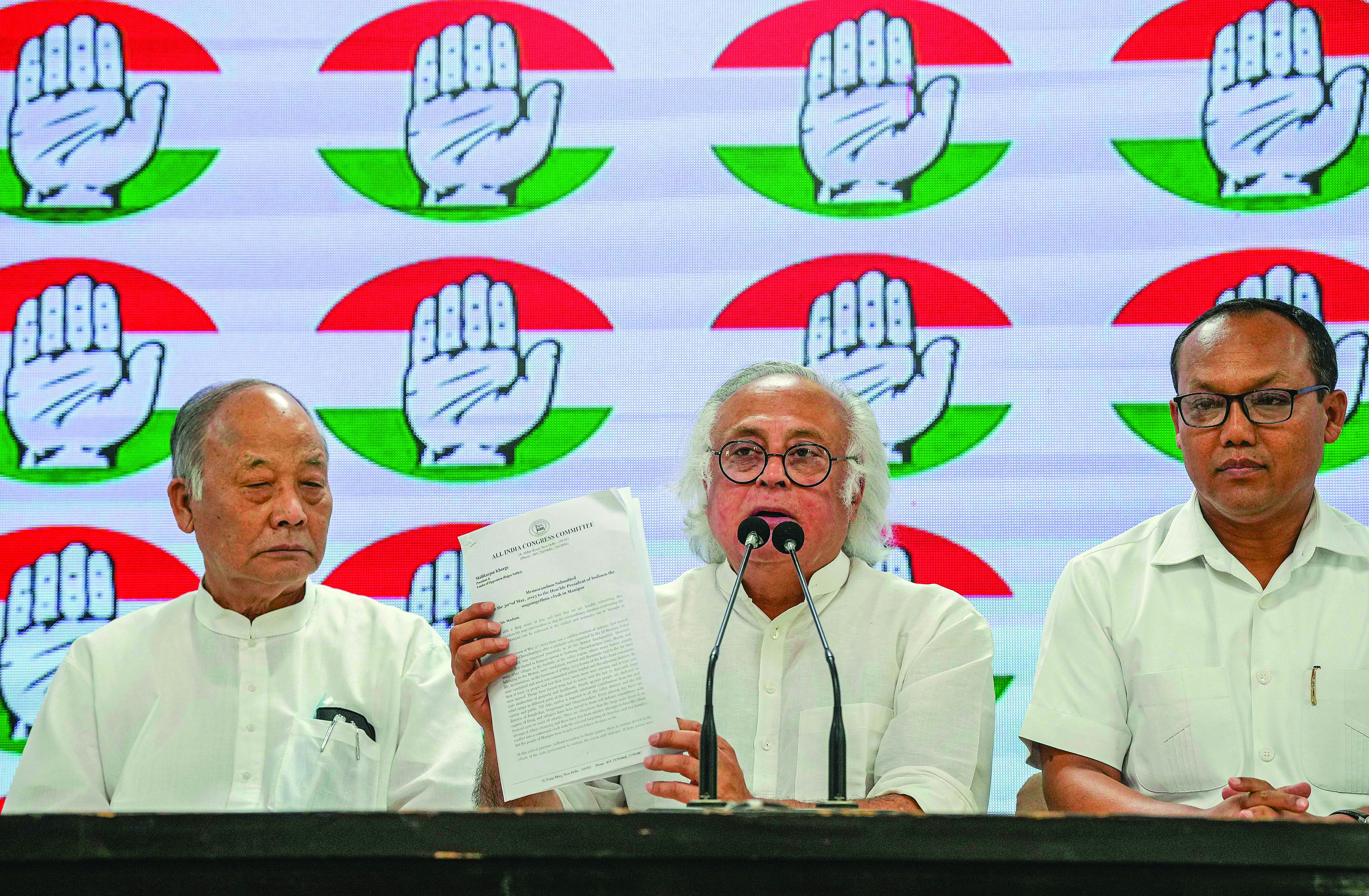 Manipur ‘crisis’ is result of BJP’s divisive politics: Cong Manipur ‘crisis’ is result of BJP’s divisive politics: Cong