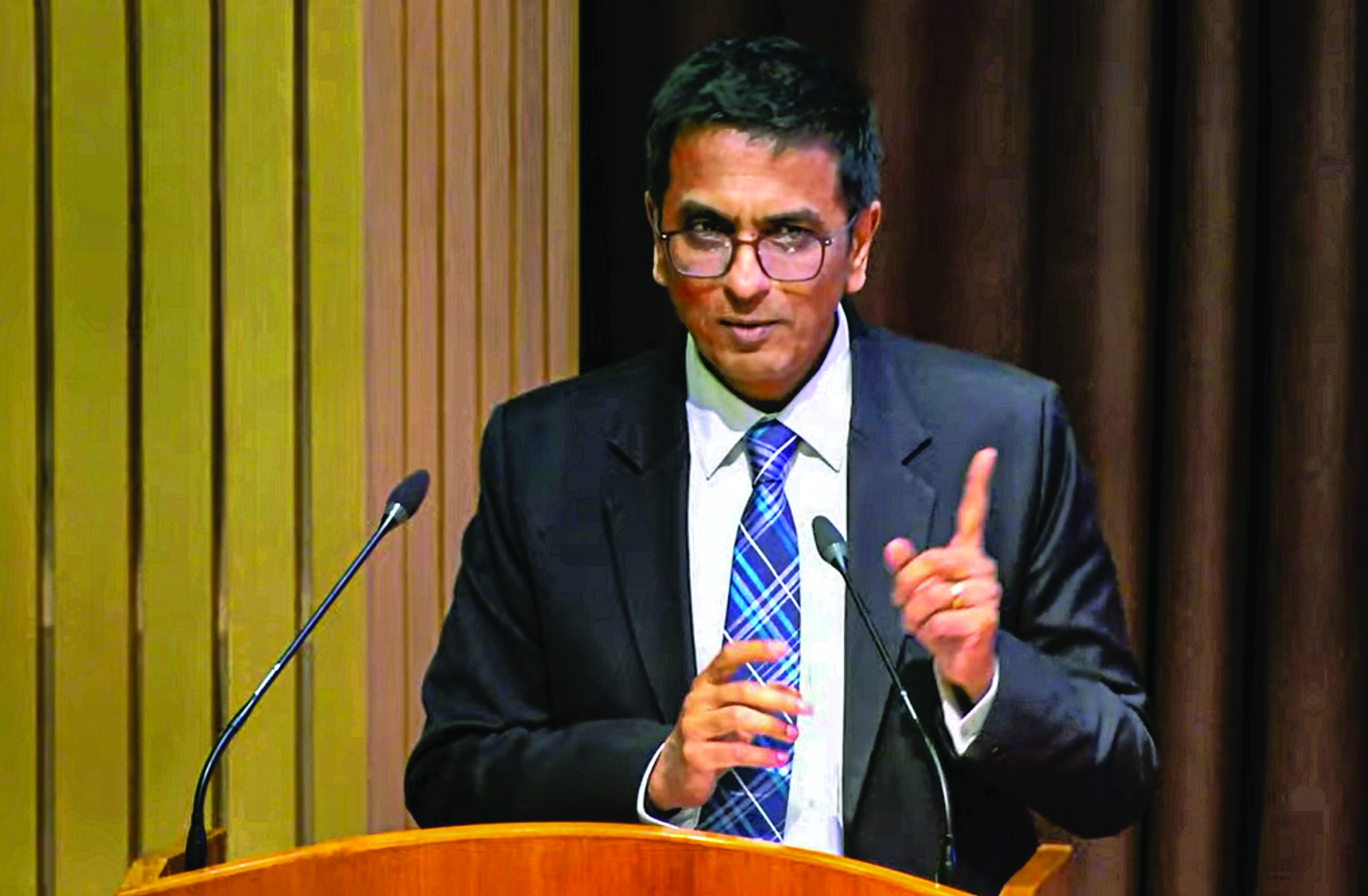 Constitutional insts important to check abuse of power: CJI Constitutional insts important to check abuse of power: CJI
