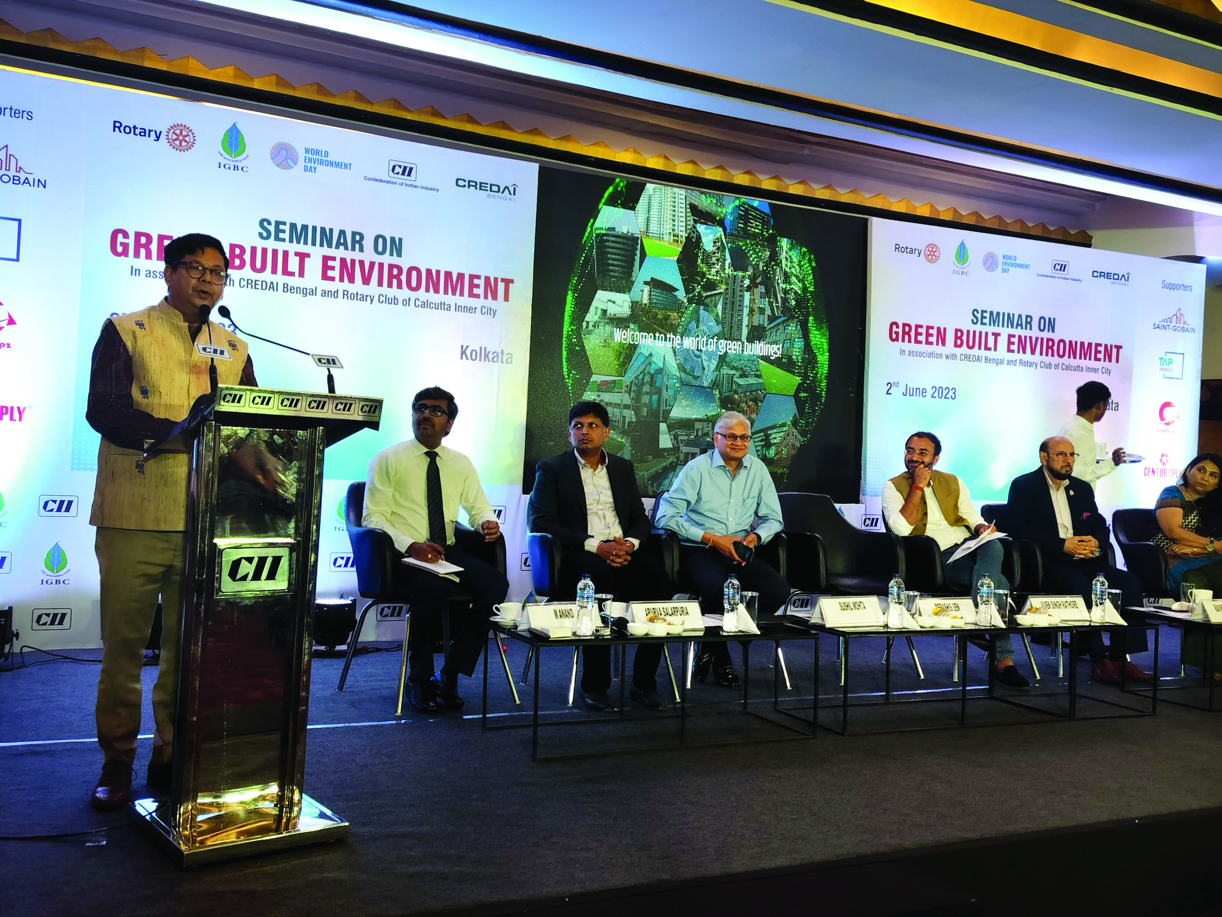 Seminar held to spread awareness on green building movement Seminar held to spread awareness on green building movement