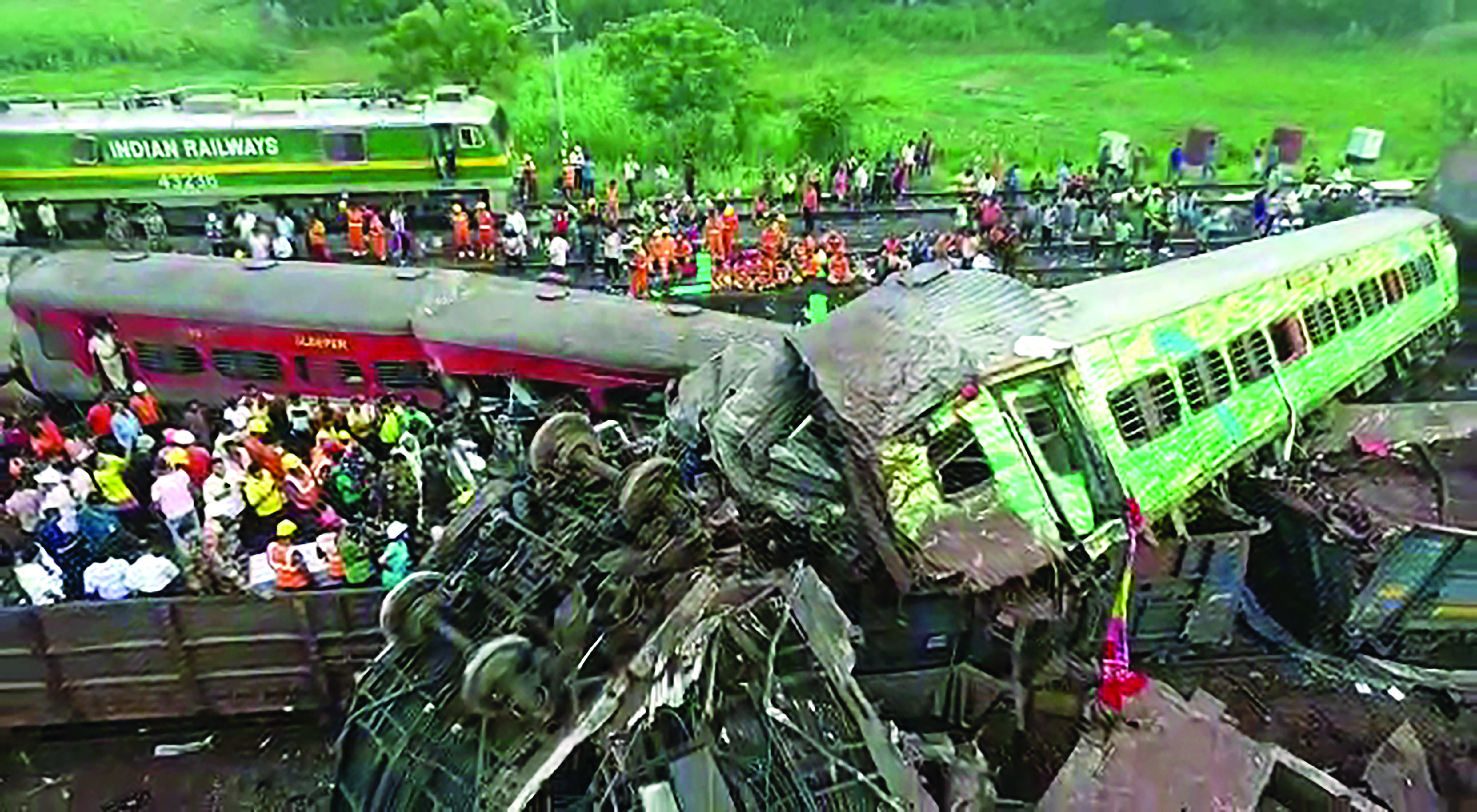 Odisha train mishap: At least 31 dead, 544 injured, about 44 people still missing