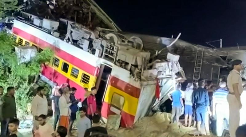 Odisha train crash: 233 killed, around 900 injured Odisha train crash: 233 killed, around 900 injured