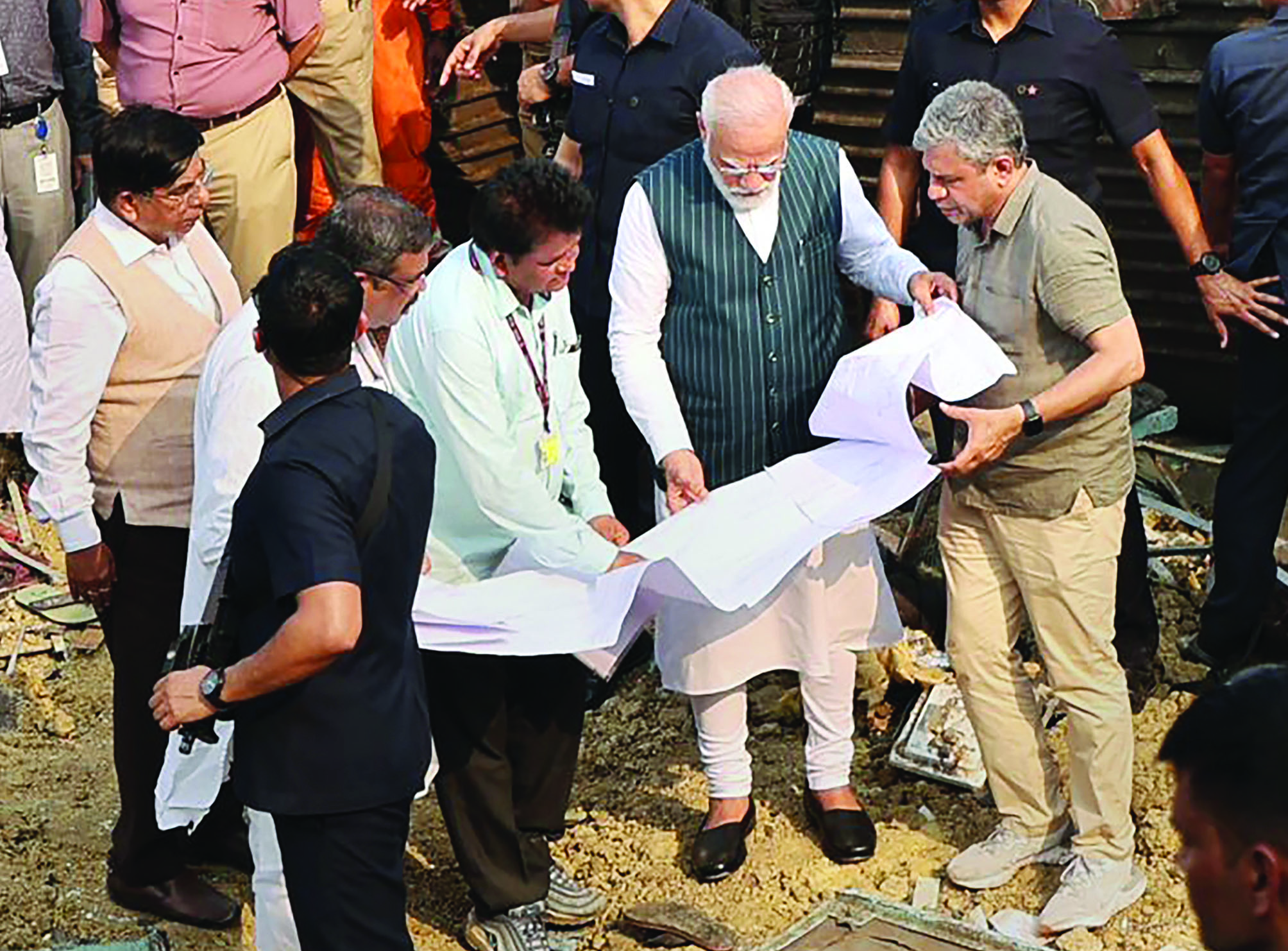 Stringent action if any found guilty for train accident: PM Stringent action if any found guilty for train accident: PM