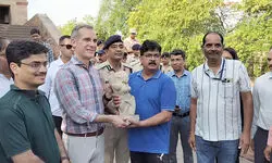 US Ambassador Eric Garcetti hails Gwalior’s archaeological splendour and cleanliness