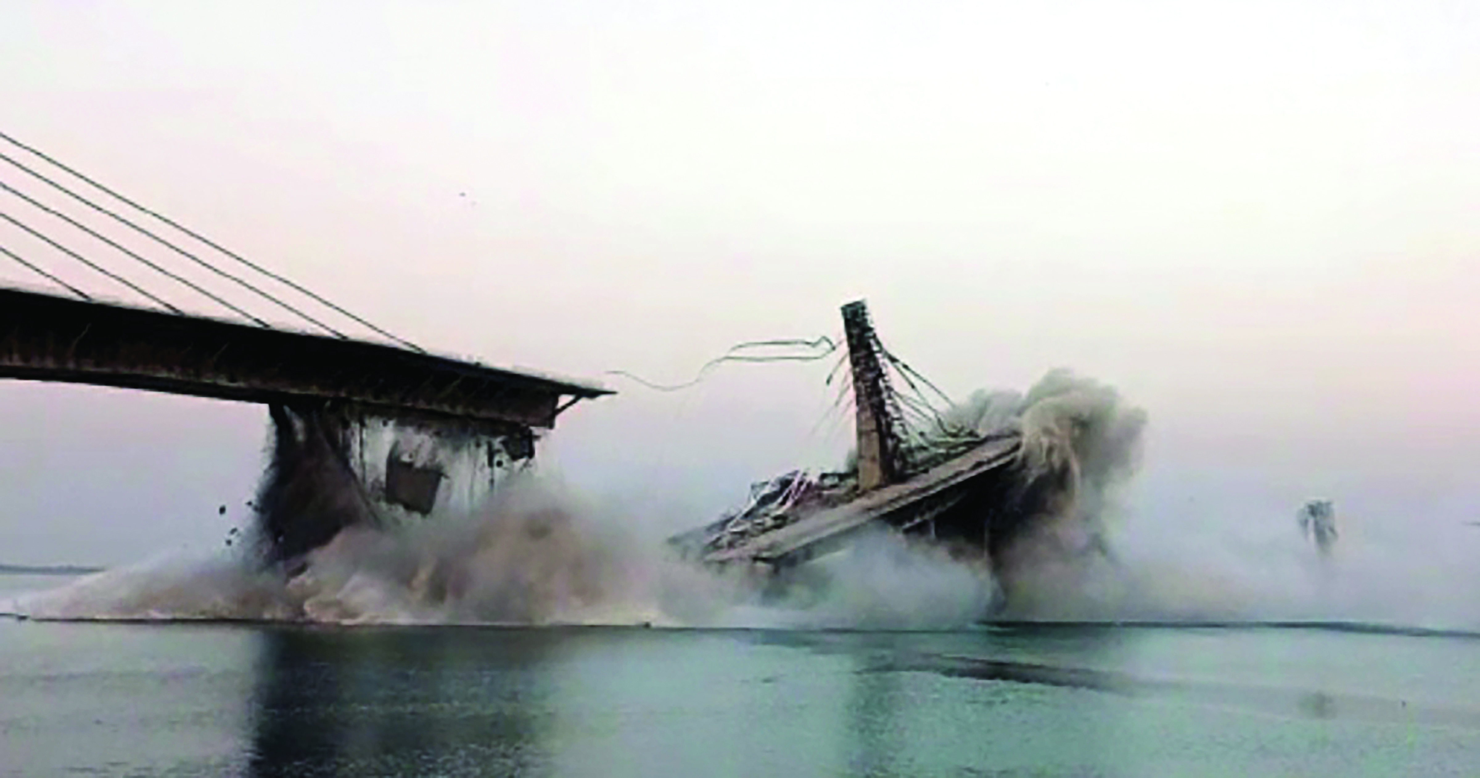 Action against guilty in Bihar bridge collapse: Nitish Kumar