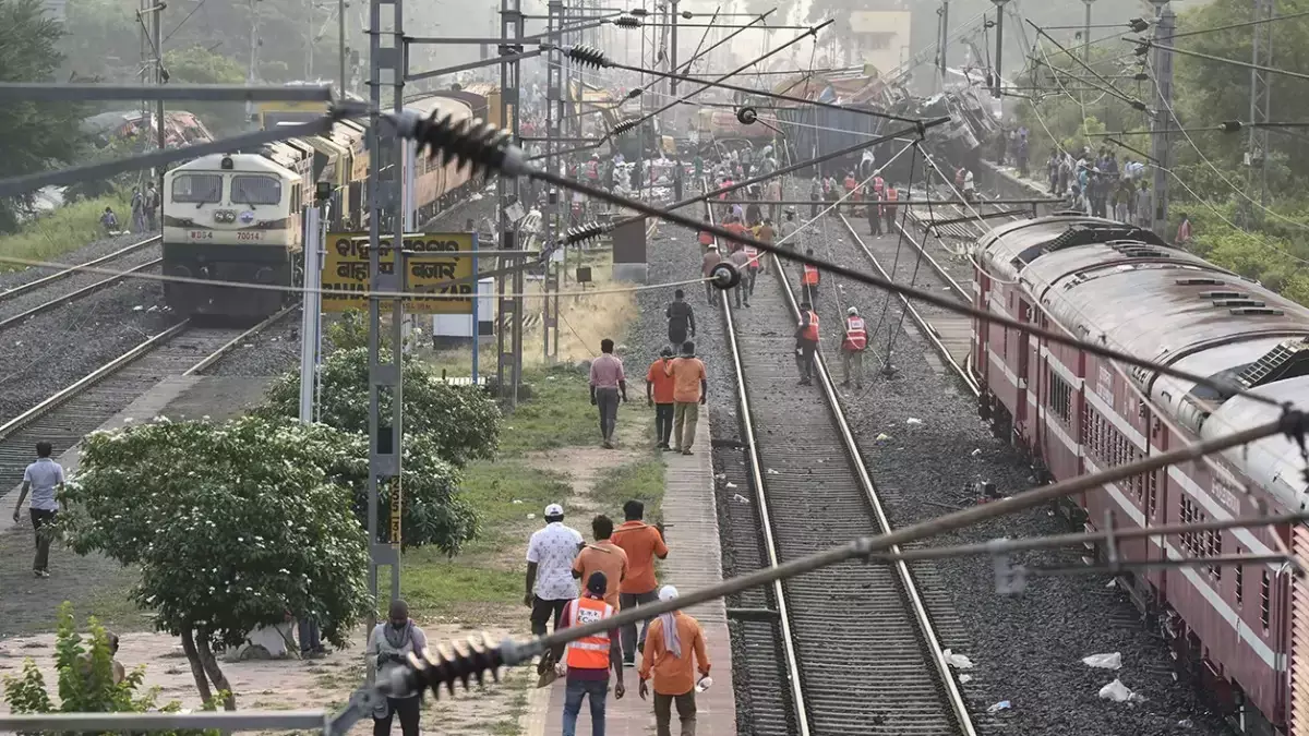 Goods train derails three days after the triple- train accident in Odishas Bargarh